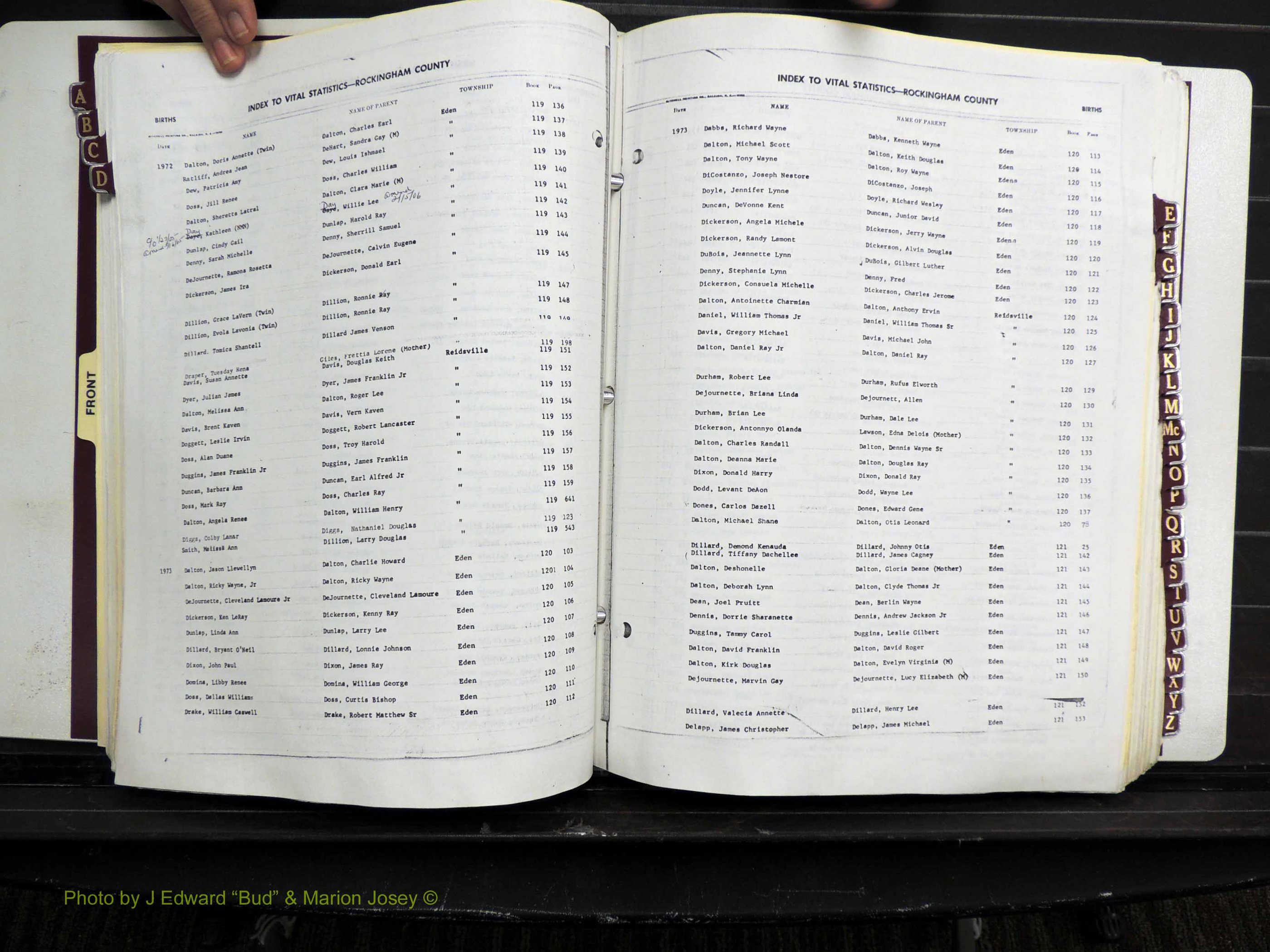 Rockingham Co, NC, Births, 1968-1981 (153).JPG