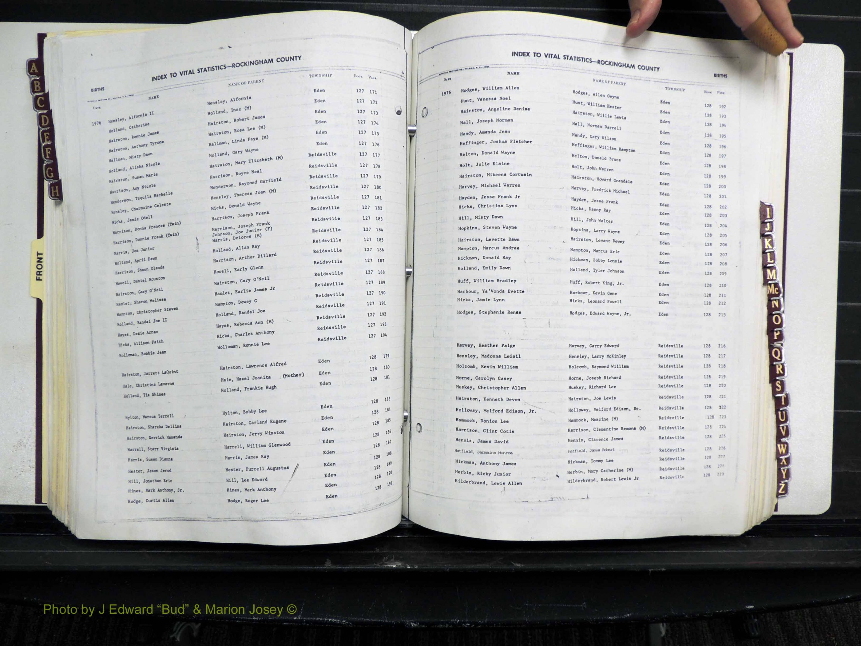 Rockingham Co, NC, Births, 1968-1981 (199).JPG