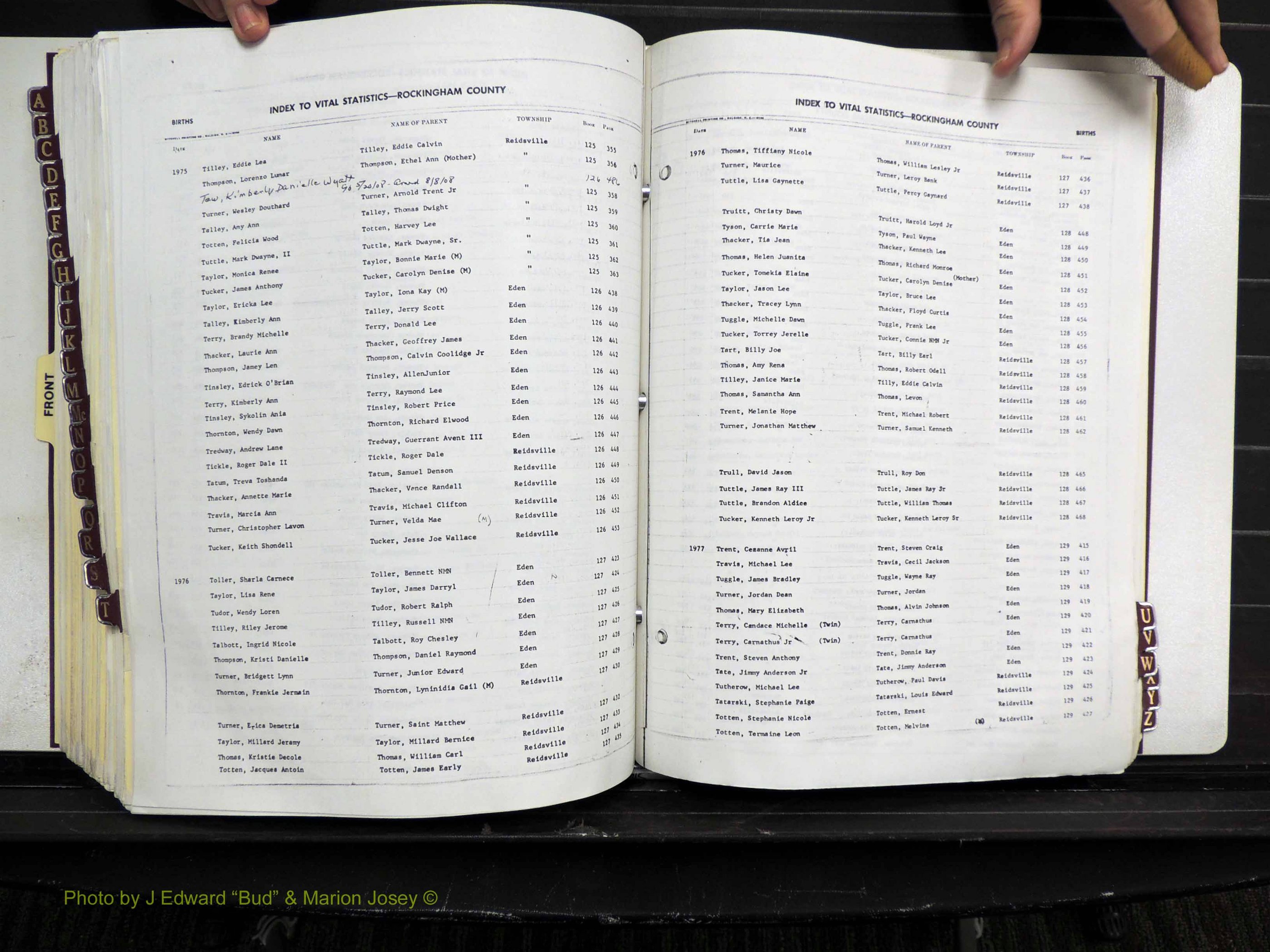 Rockingham Co, NC, Births, 1968-1981 (321).JPG