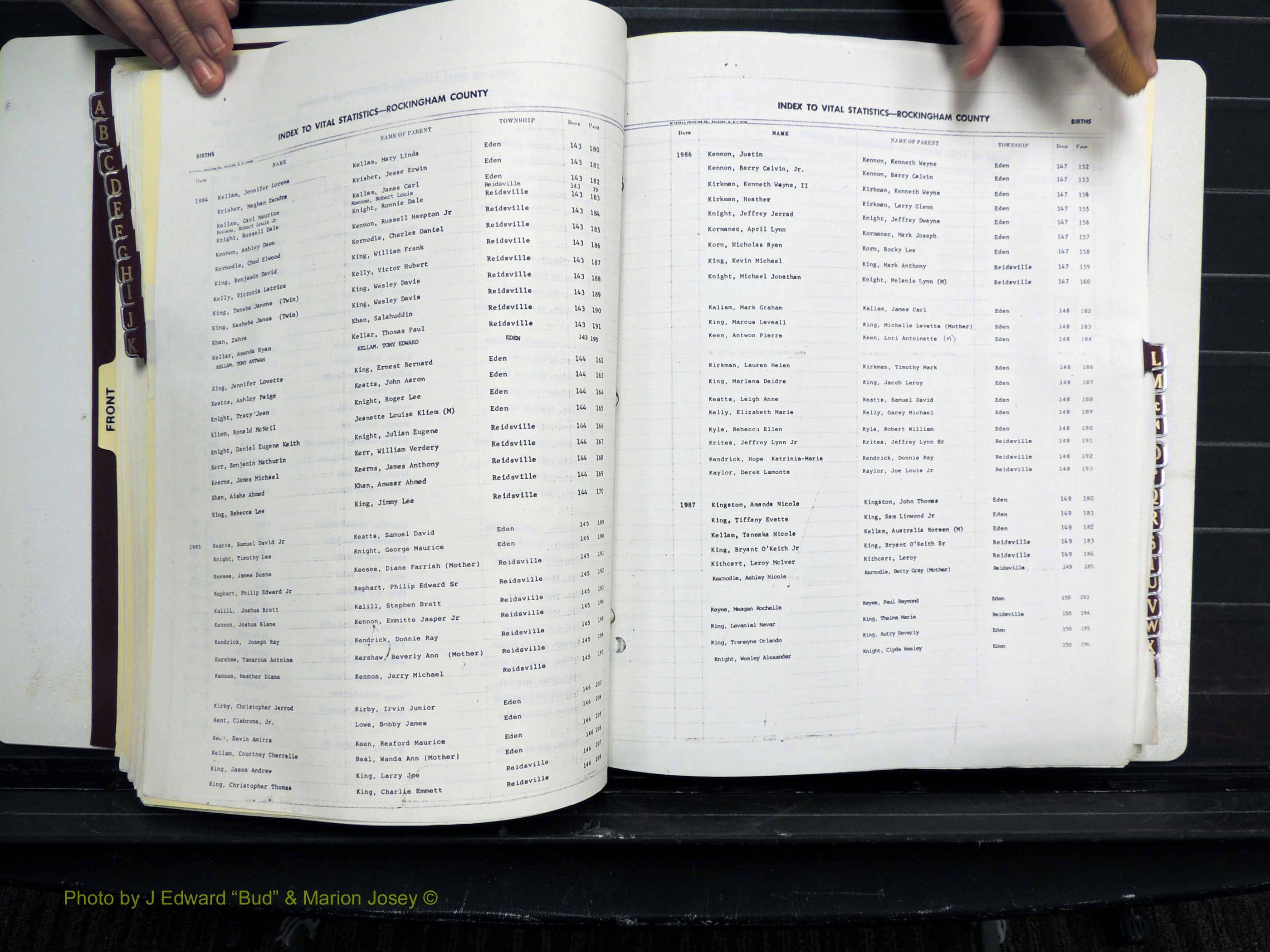 Rockingham Co, NC, Births, 1982-1987 (149).JPG