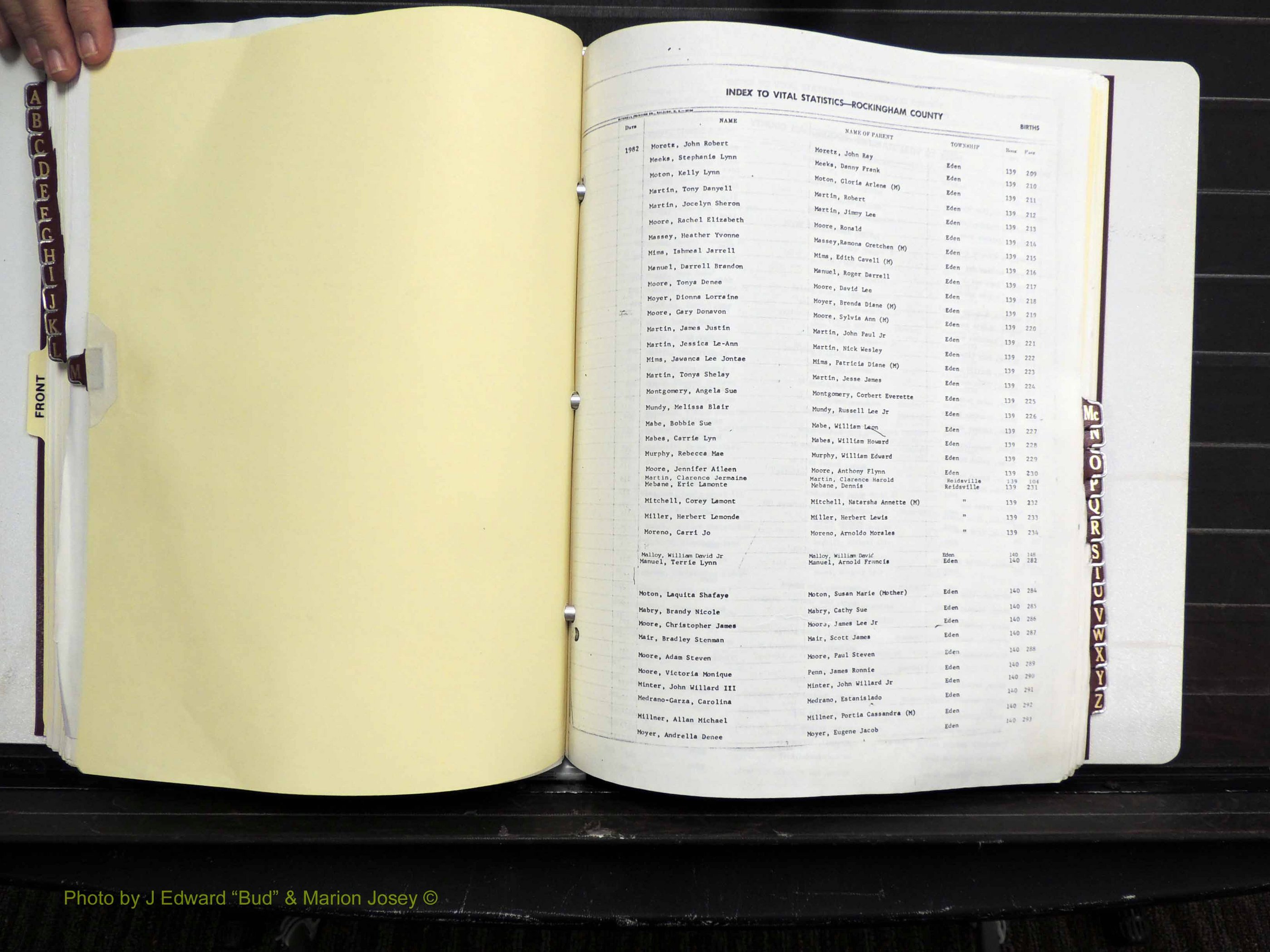Rockingham Co, NC, Births, 1982-1987 (153).JPG