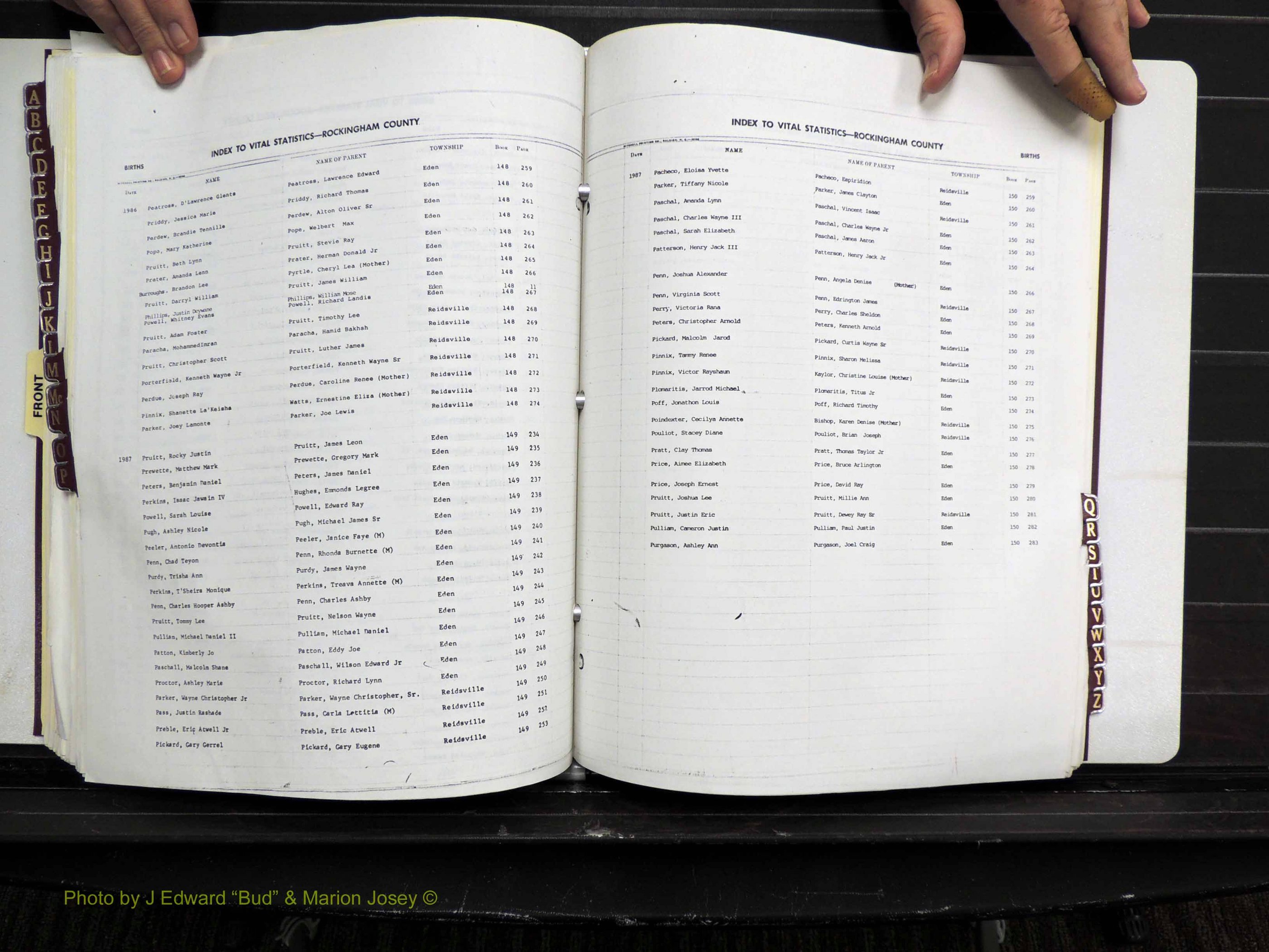 Rockingham Co, NC, Births, 1982-1987 (168).JPG