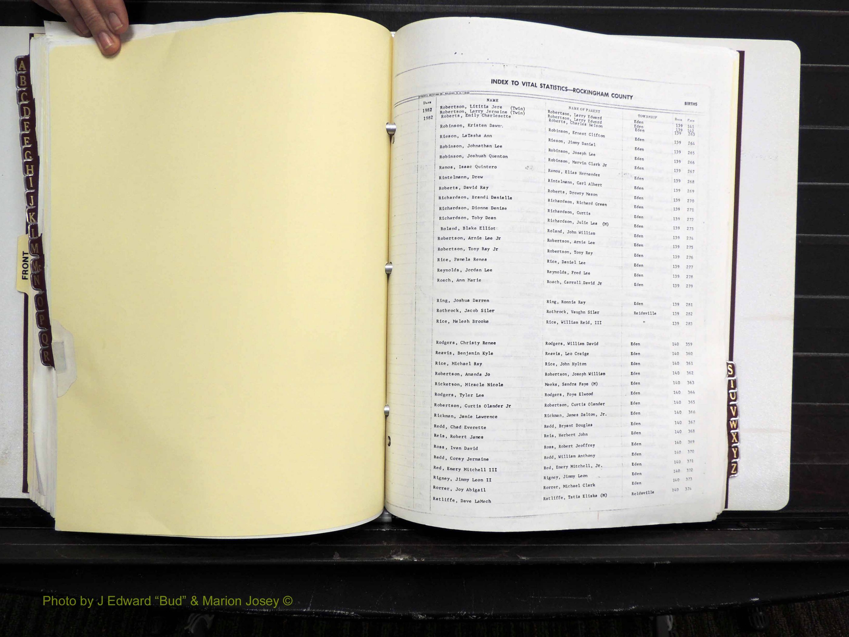 Rockingham Co, NC, Births, 1982-1987 (170).JPG