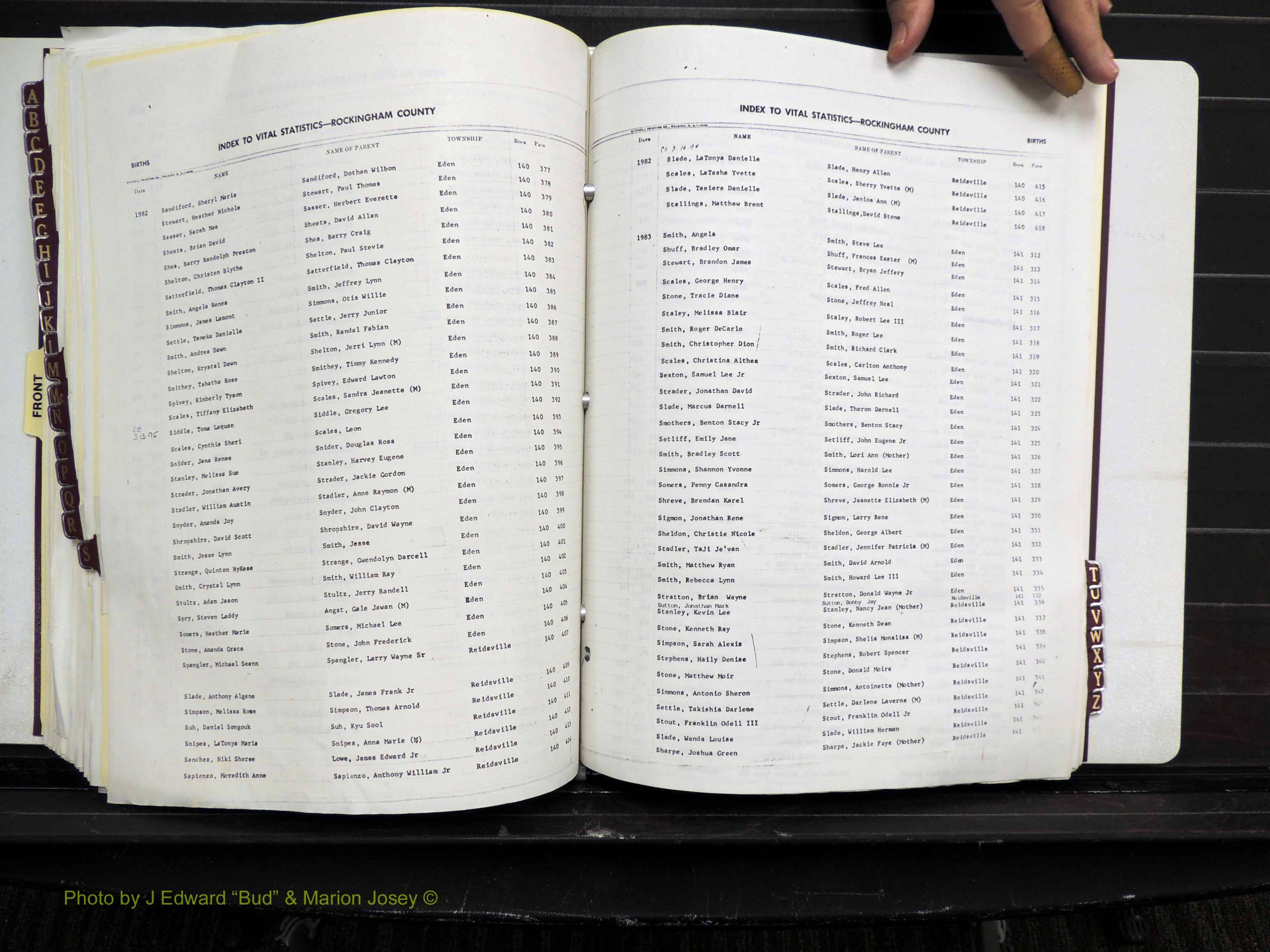 Rockingham Co, NC, Births, 1982-1987 (175).JPG