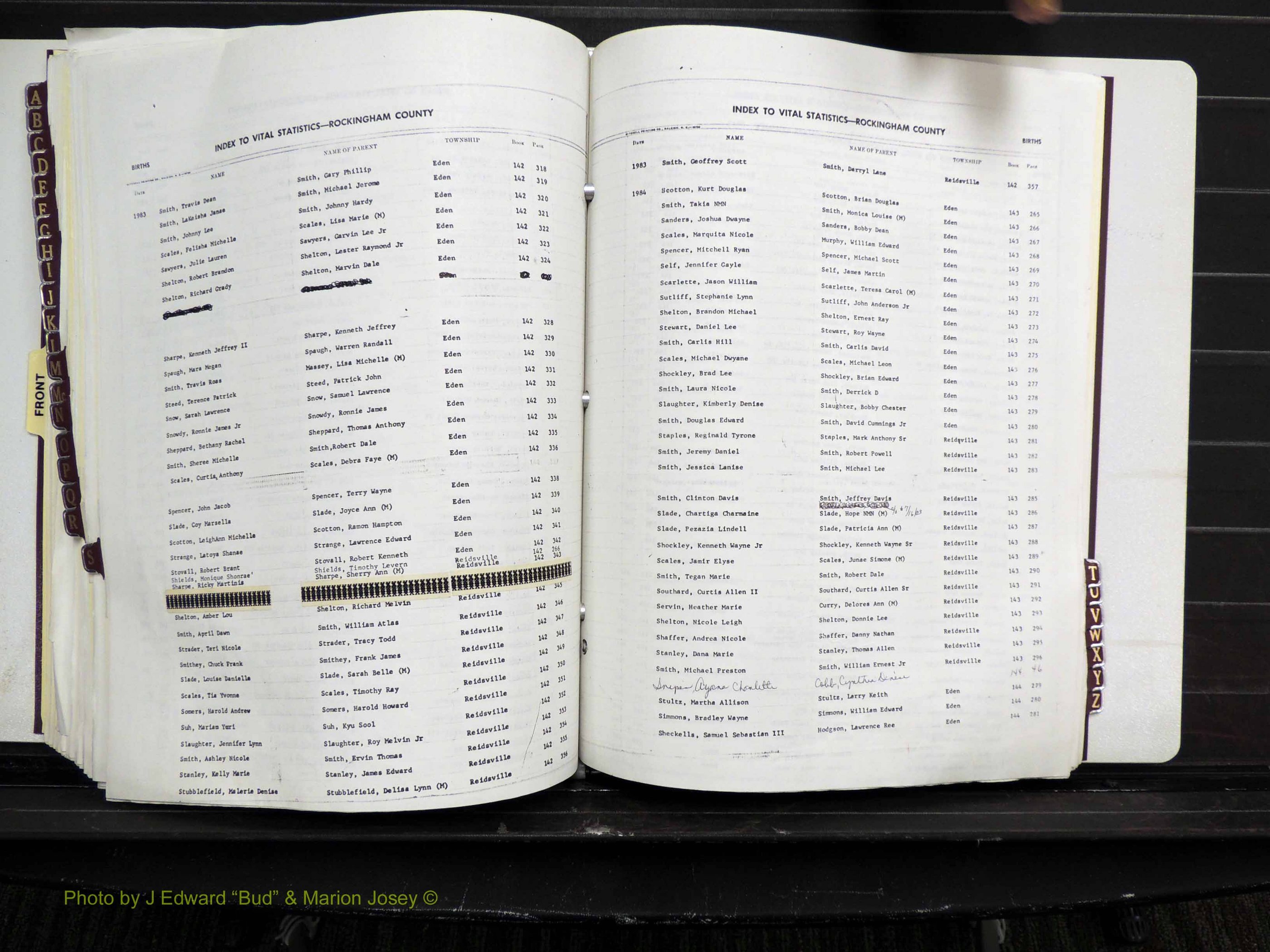Rockingham Co, NC, Births, 1982-1987 (176).JPG