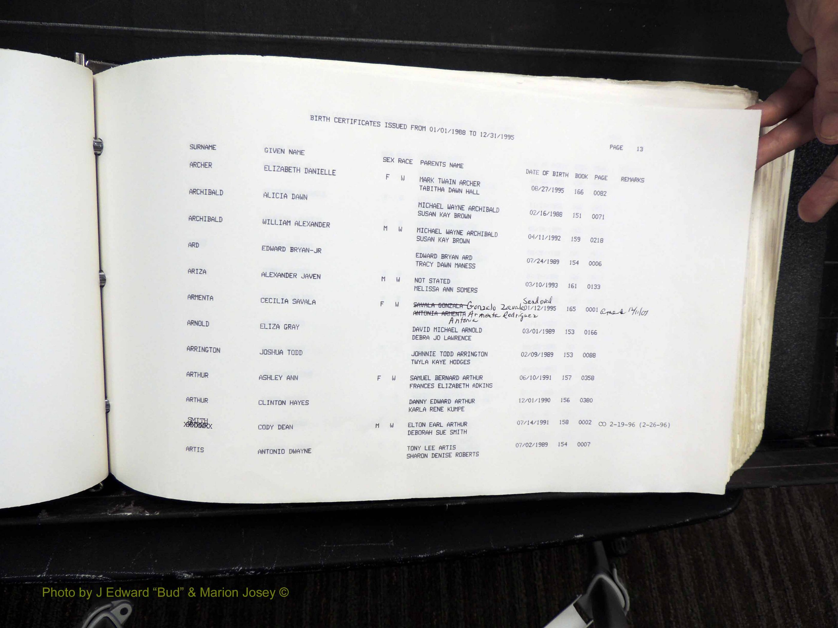 Rockingham Co, NC, Births, 1988-1995 (113).JPG
