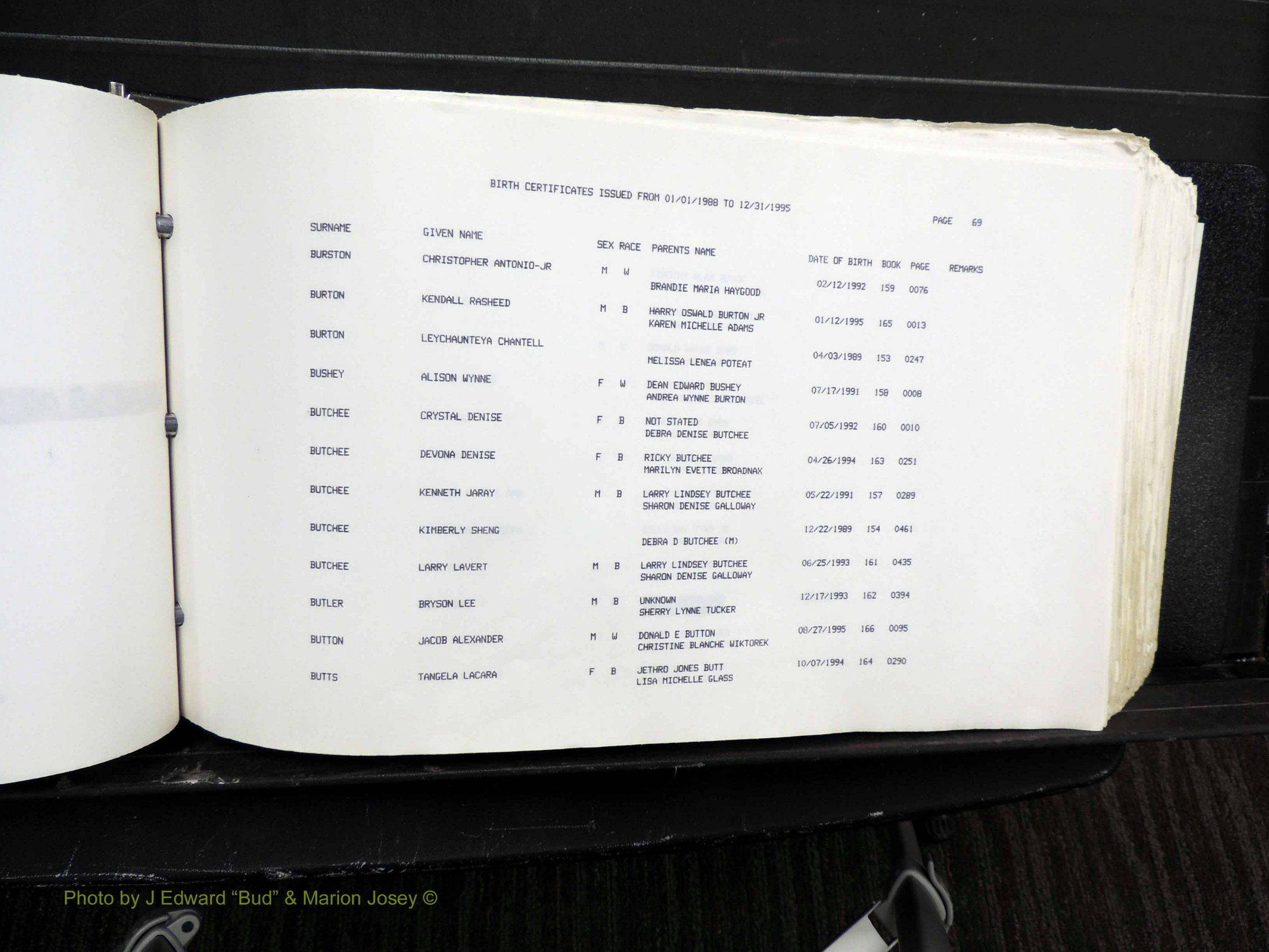 Rockingham Co, NC, Births, 1988-1995 (169).JPG