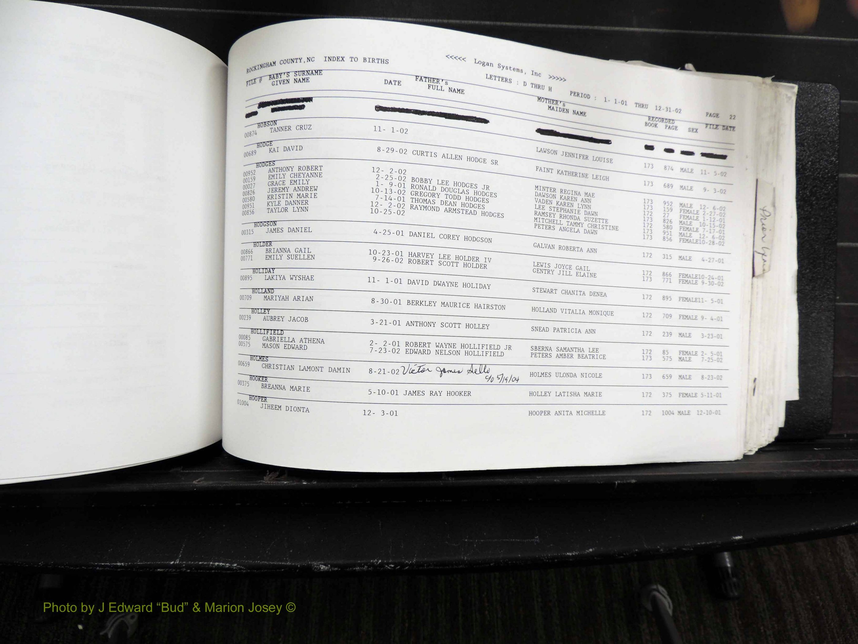 Rockingham Co, NC, Births, 1998-2007 (413).JPG