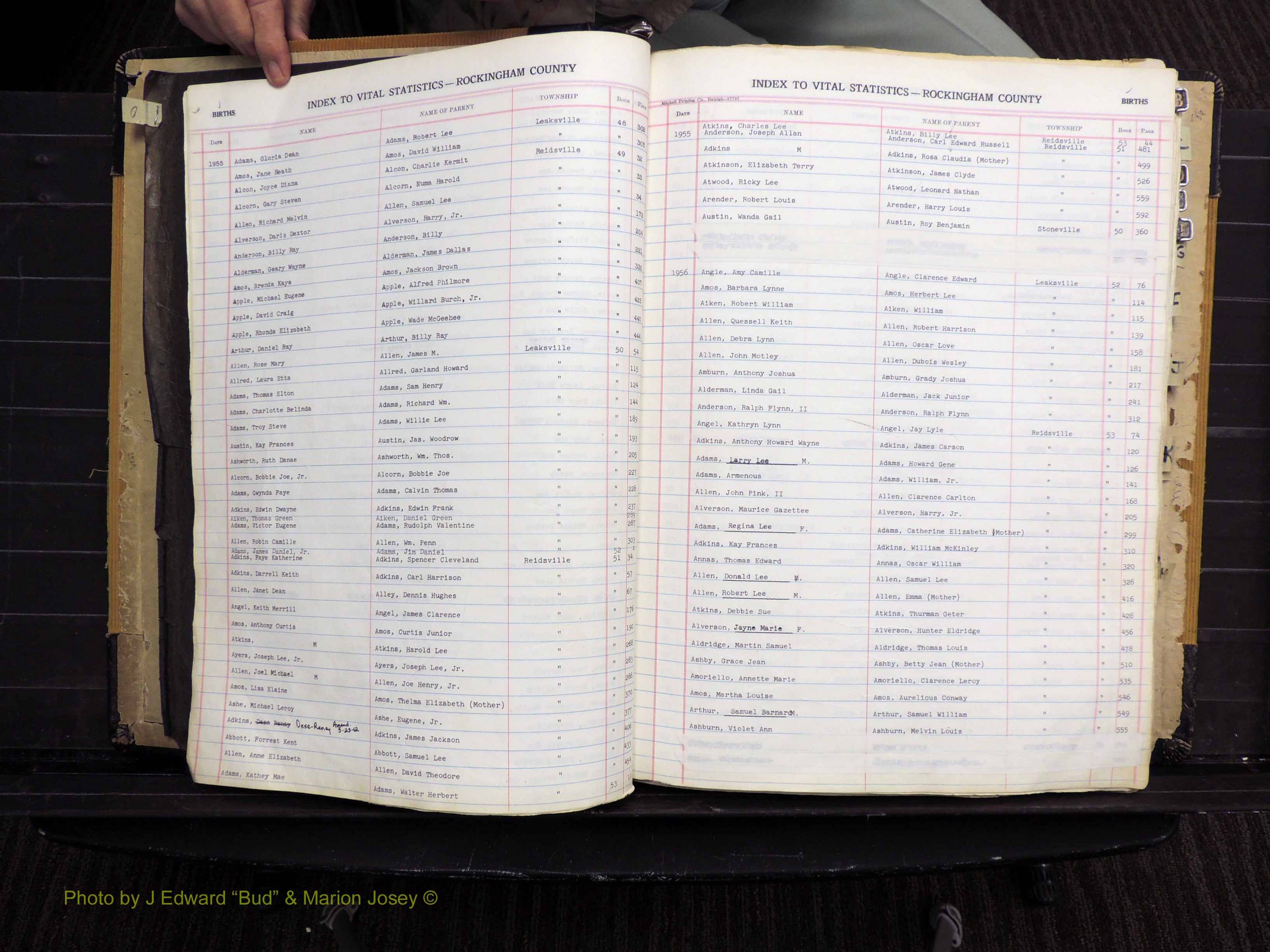 Rockingham Co, NC, Births, 1949-1967 (106).JPG