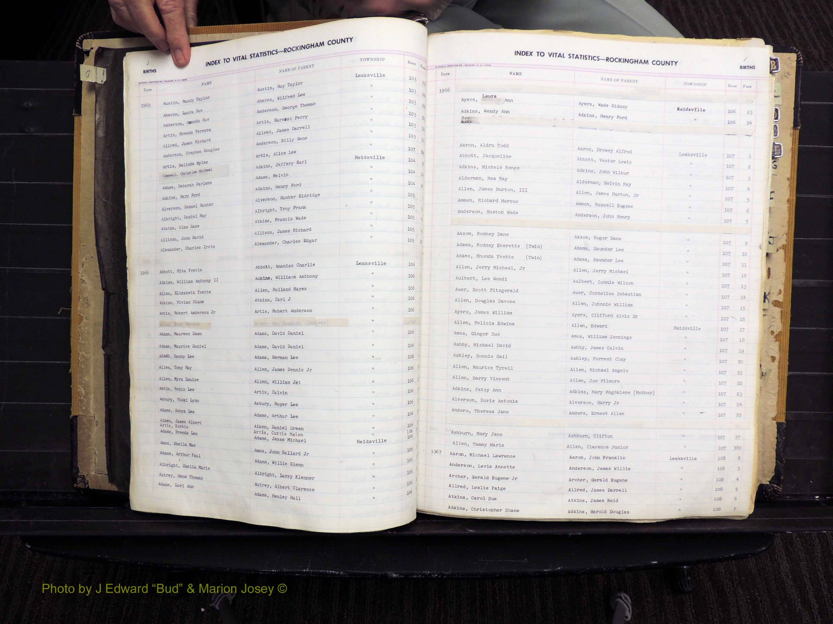 Rockingham Co, NC, Births, 1949-1967 (113).JPG