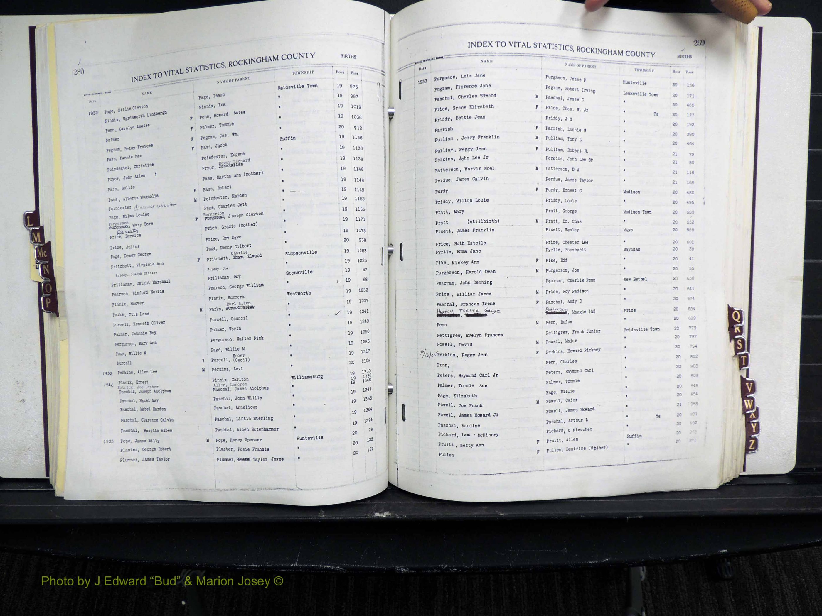 Rockingham Co, NC, Births, L-Z, 1929-1948 (173).JPG