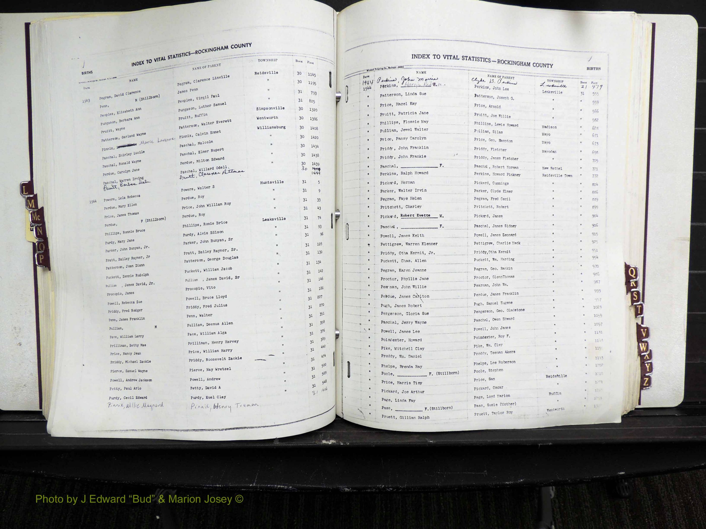 Rockingham Co, NC, Births, L-Z, 1929-1948 (184).JPG