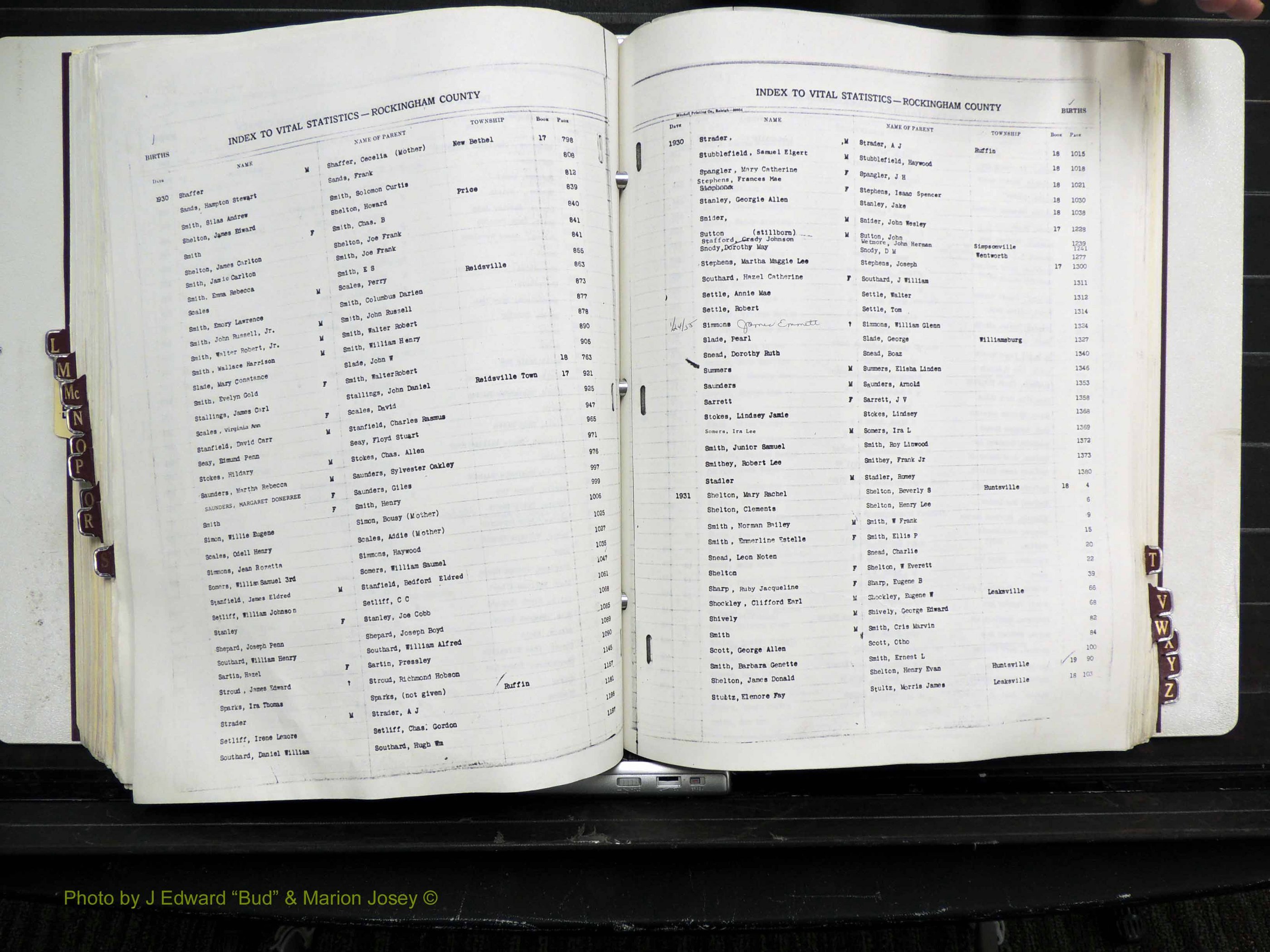 Rockingham Co, NC, Births, L-Z, 1929-1948 (214).JPG