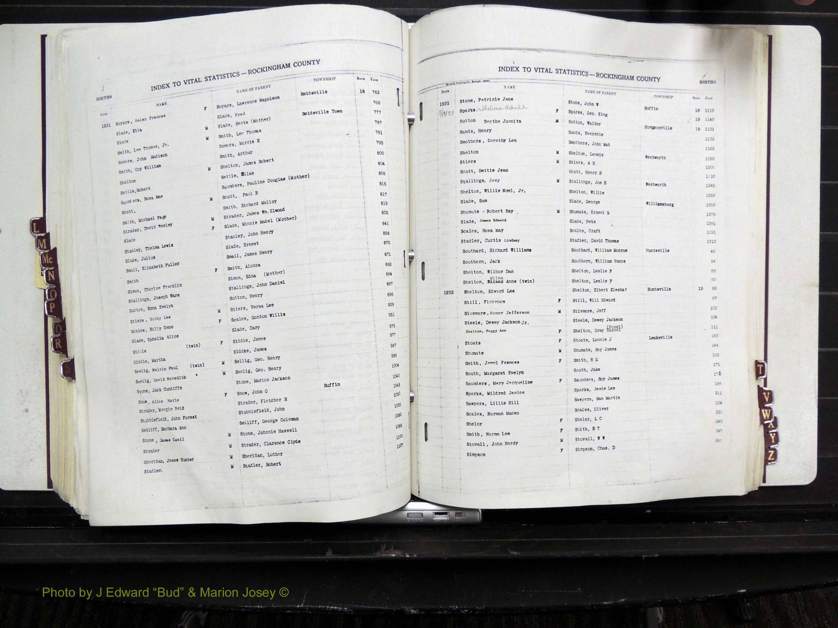 Rockingham Co, NC, Births, L-Z, 1929-1948 (216).JPG