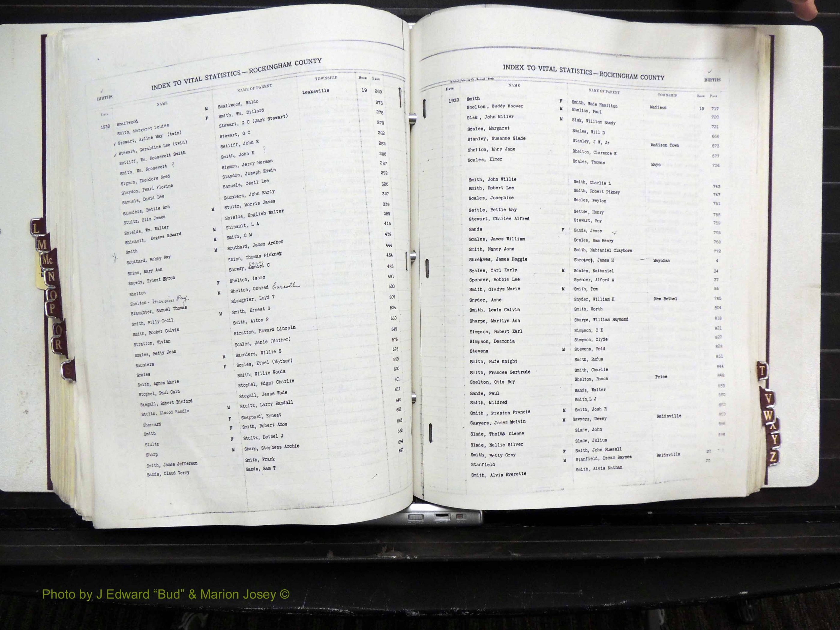Rockingham Co, NC, Births, L-Z, 1929-1948 (217).JPG