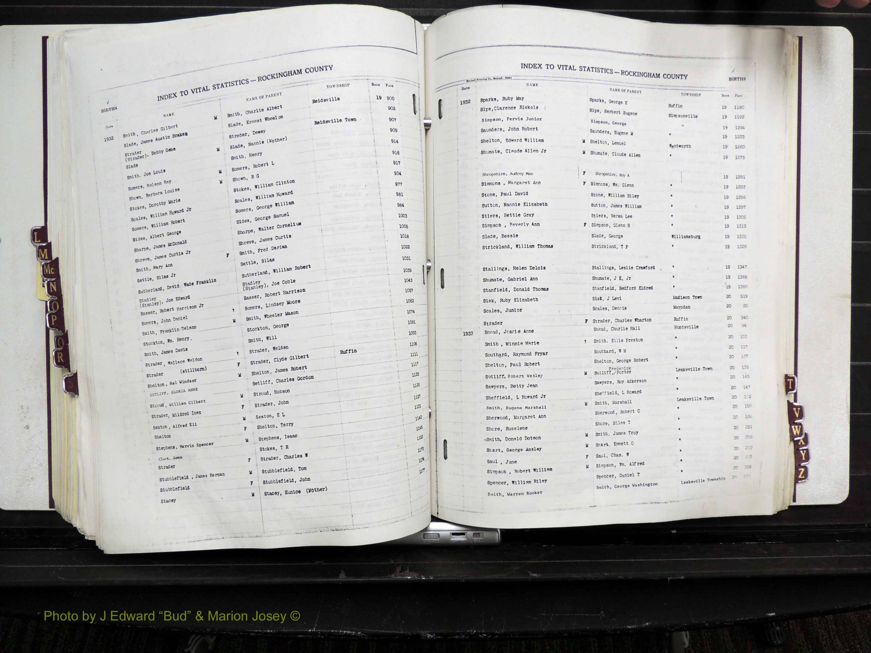 Rockingham Co, NC, Births, L-Z, 1929-1948 (218).JPG