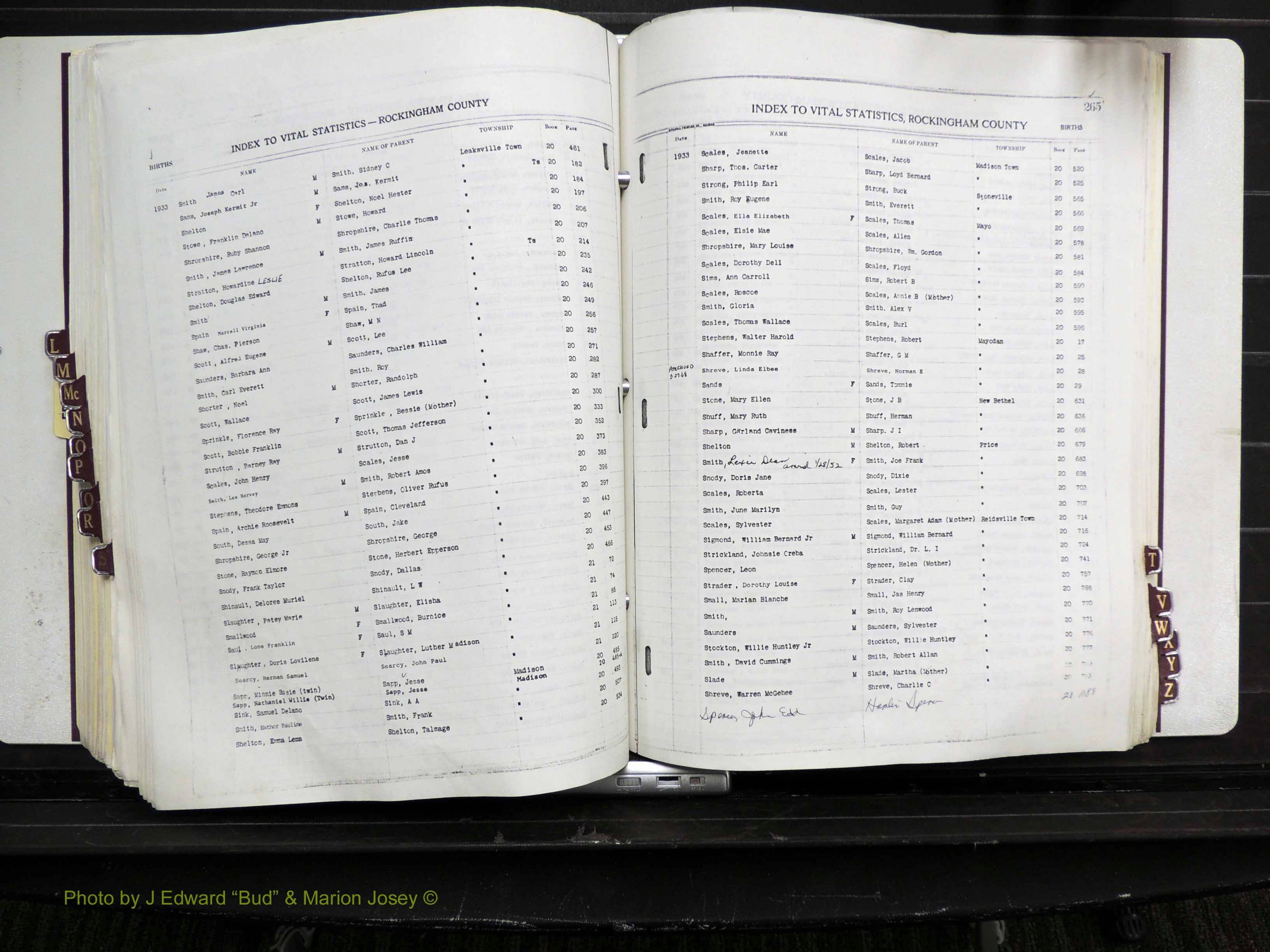 Rockingham Co, NC, Births, L-Z, 1929-1948 (219).JPG
