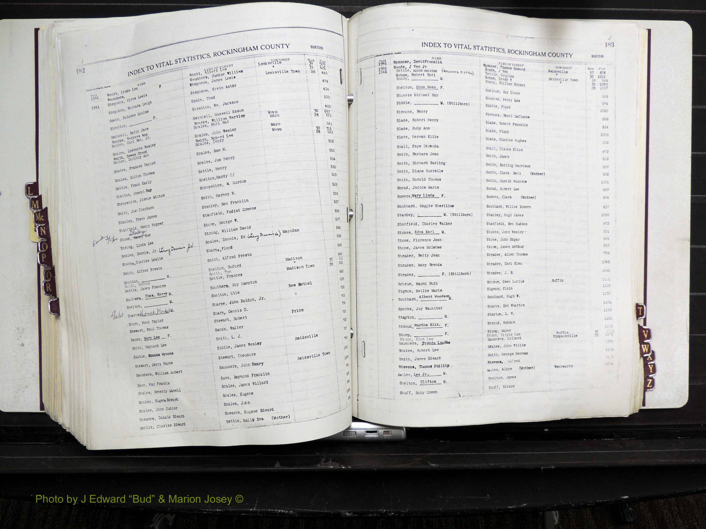 Rockingham Co, NC, Births, L-Z, 1929-1948 (236).JPG