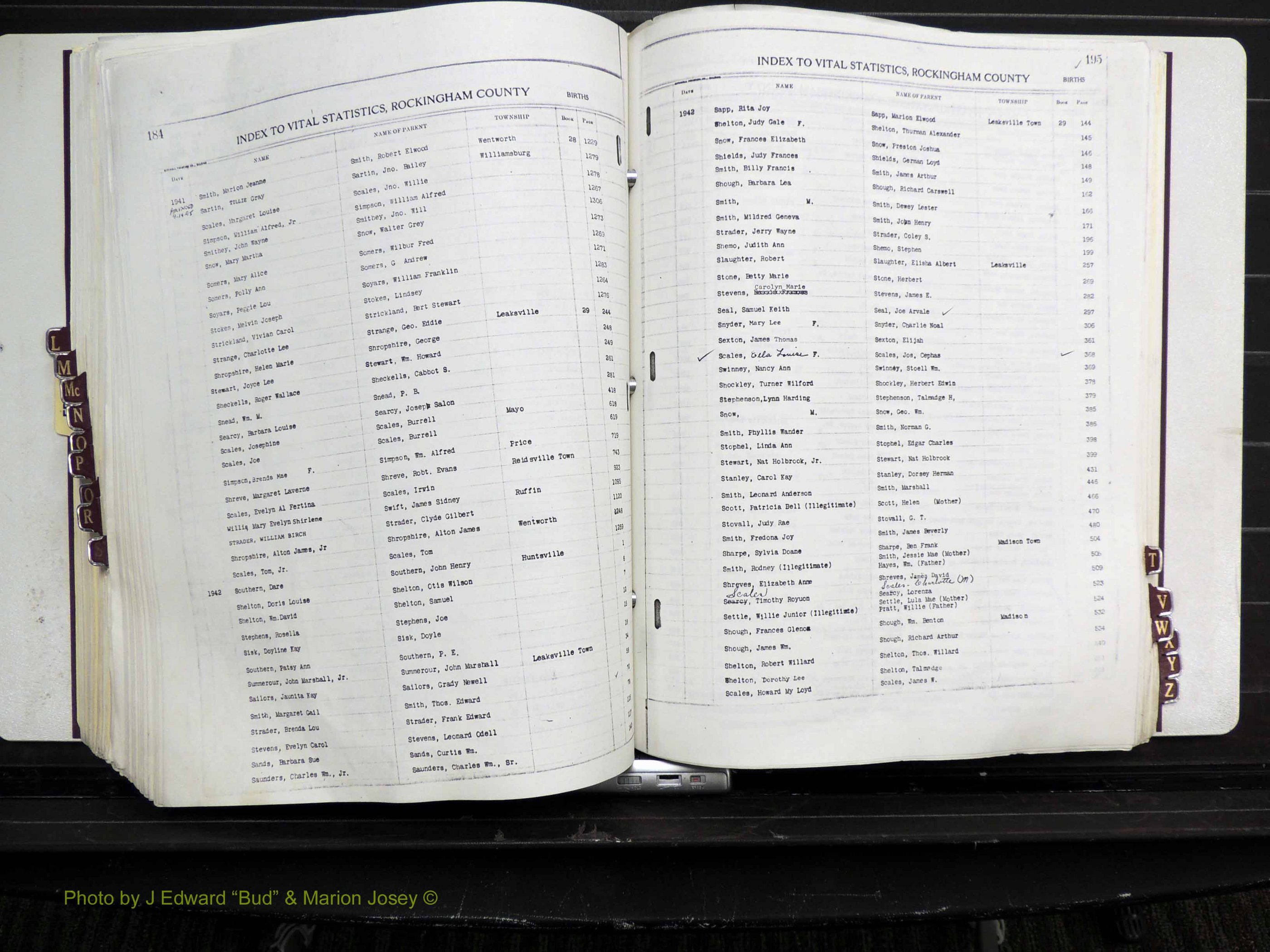 Rockingham Co, NC, Births, L-Z, 1929-1948 (237).JPG