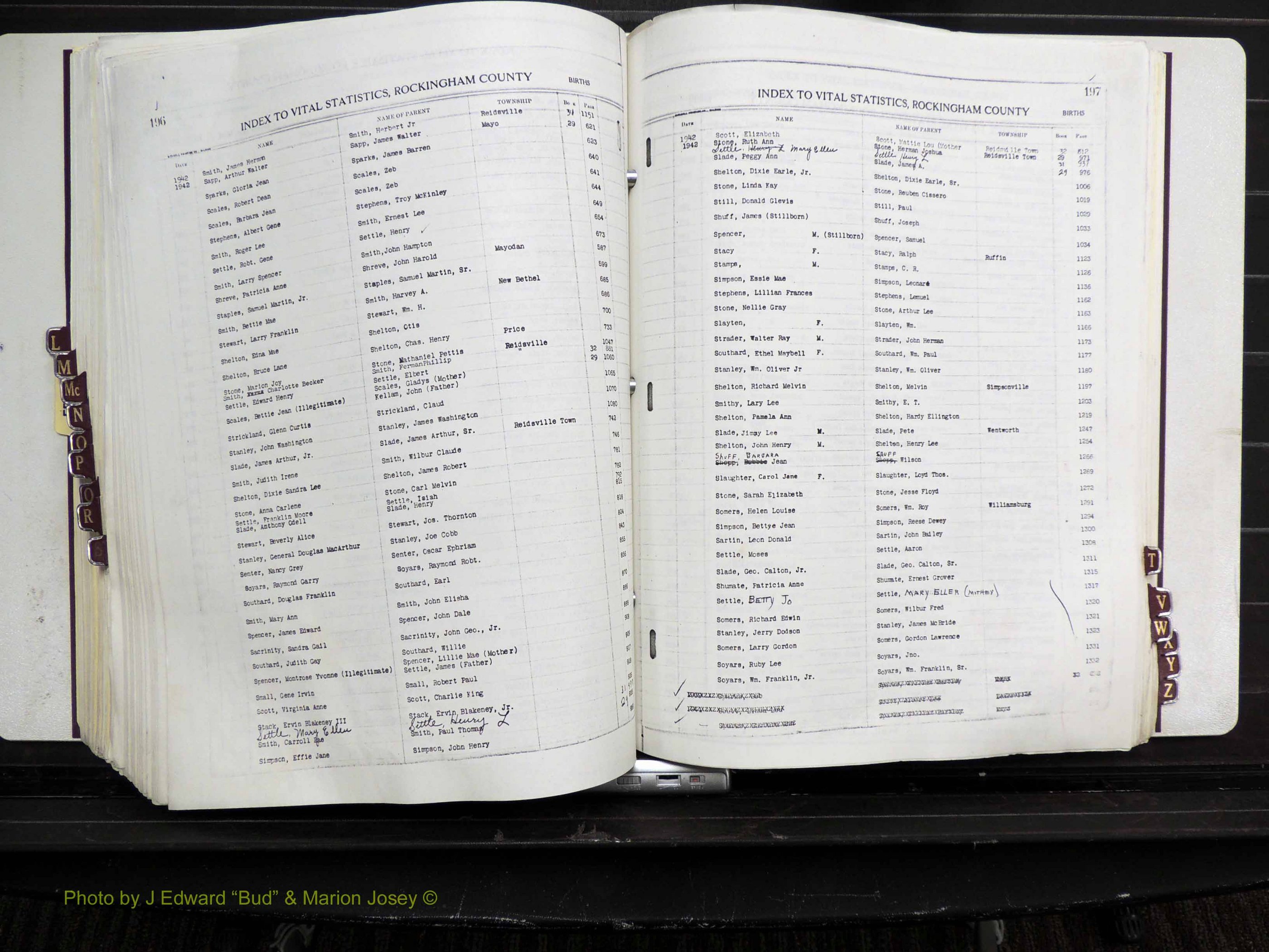 Rockingham Co, NC, Births, L-Z, 1929-1948 (238).JPG