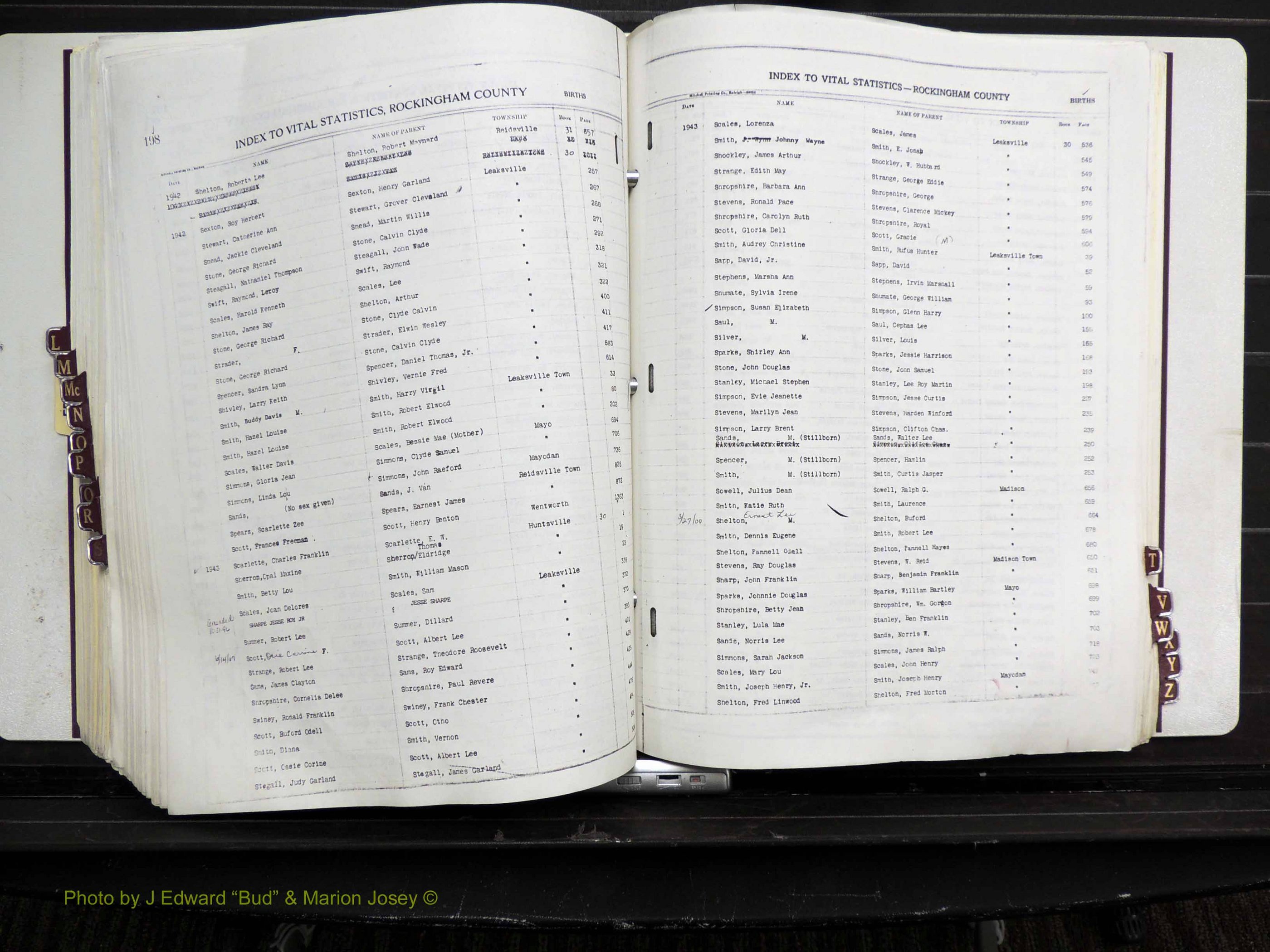 Rockingham Co, NC, Births, L-Z, 1929-1948 (239).JPG