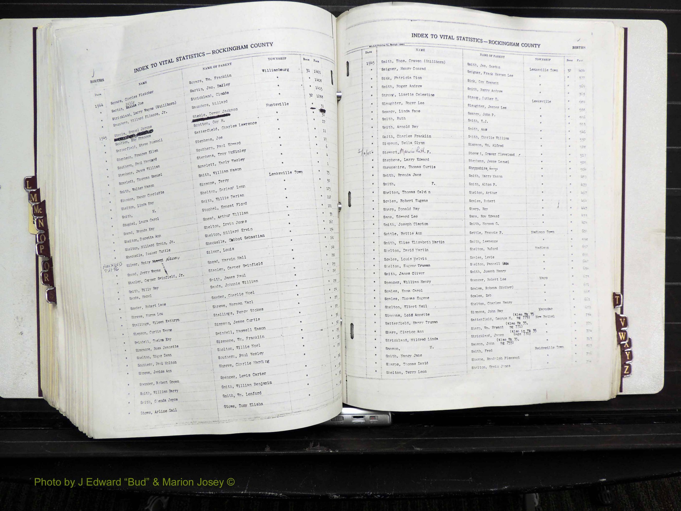 Rockingham Co, NC, Births, L-Z, 1929-1948 (243).JPG