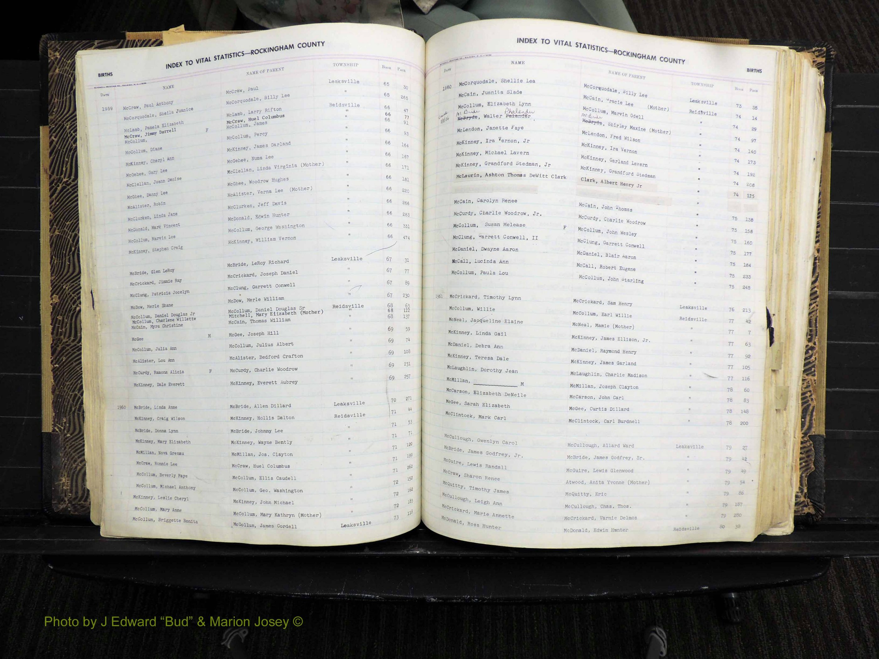Rockingham Co, NC, Births, Mc-Z, 1949-1967 (143).JPG