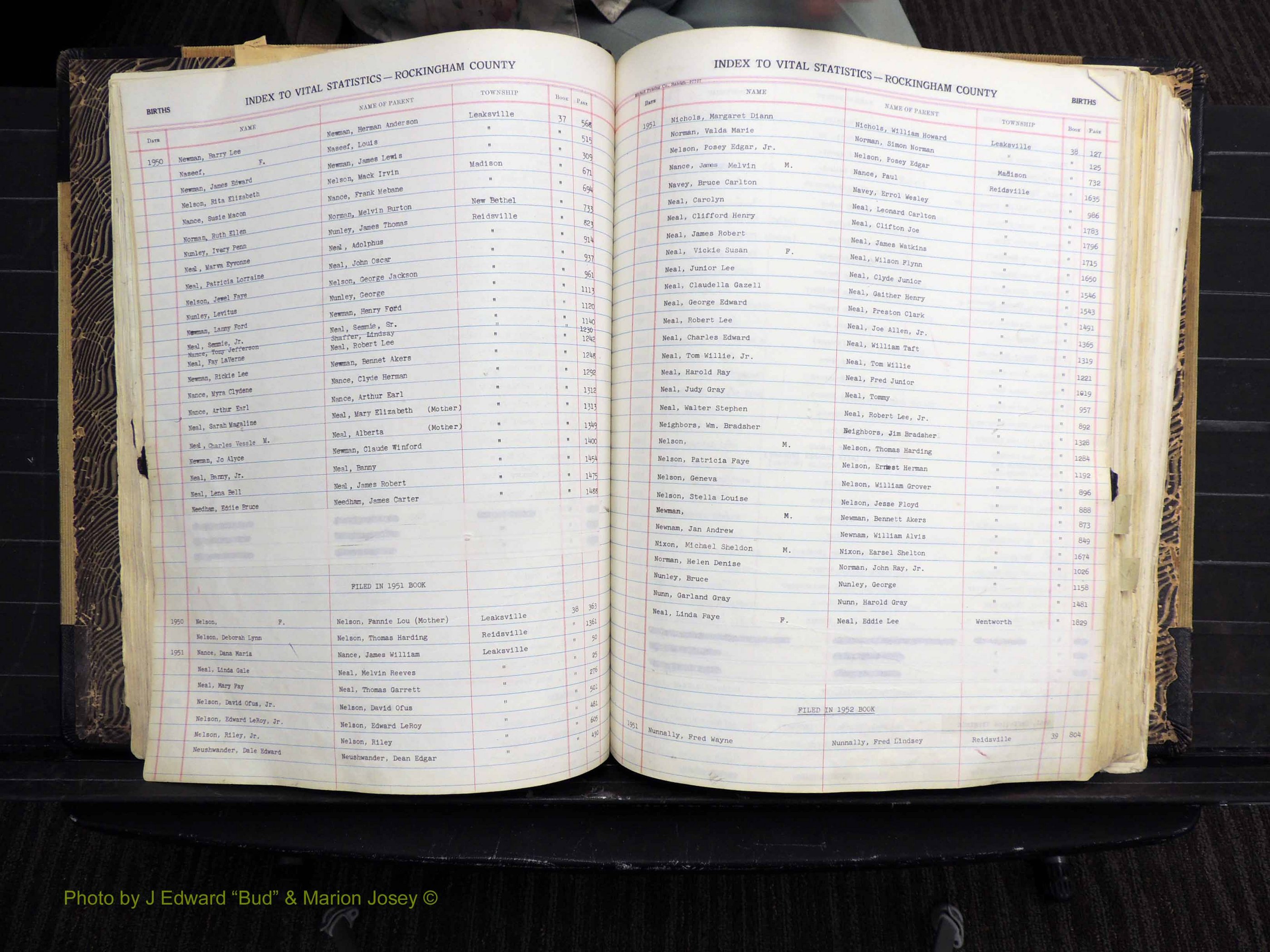 Rockingham Co, NC, Births, Mc-Z, 1949-1967 (148).JPG