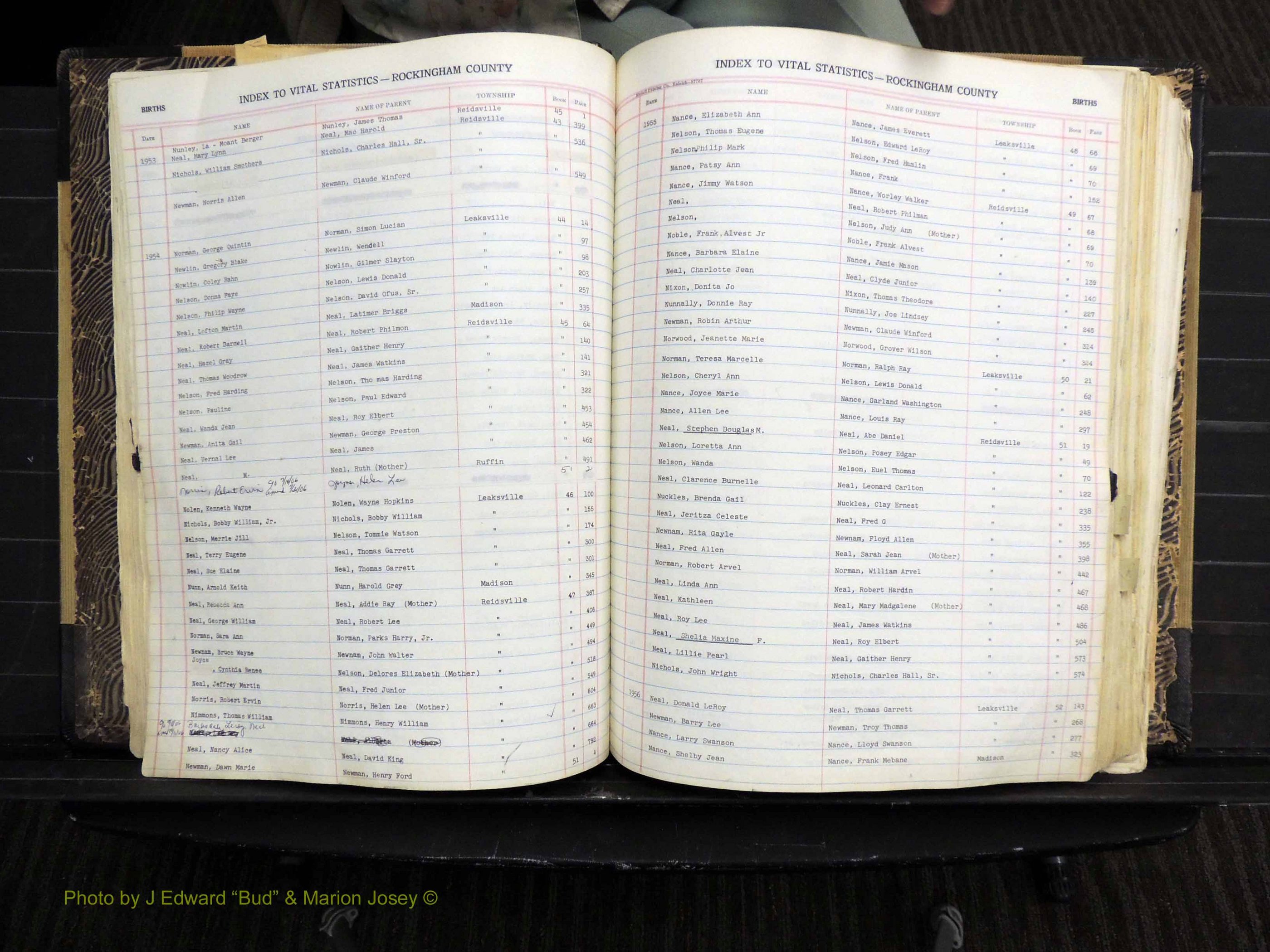 Rockingham Co, NC, Births, Mc-Z, 1949-1967 (150).JPG
