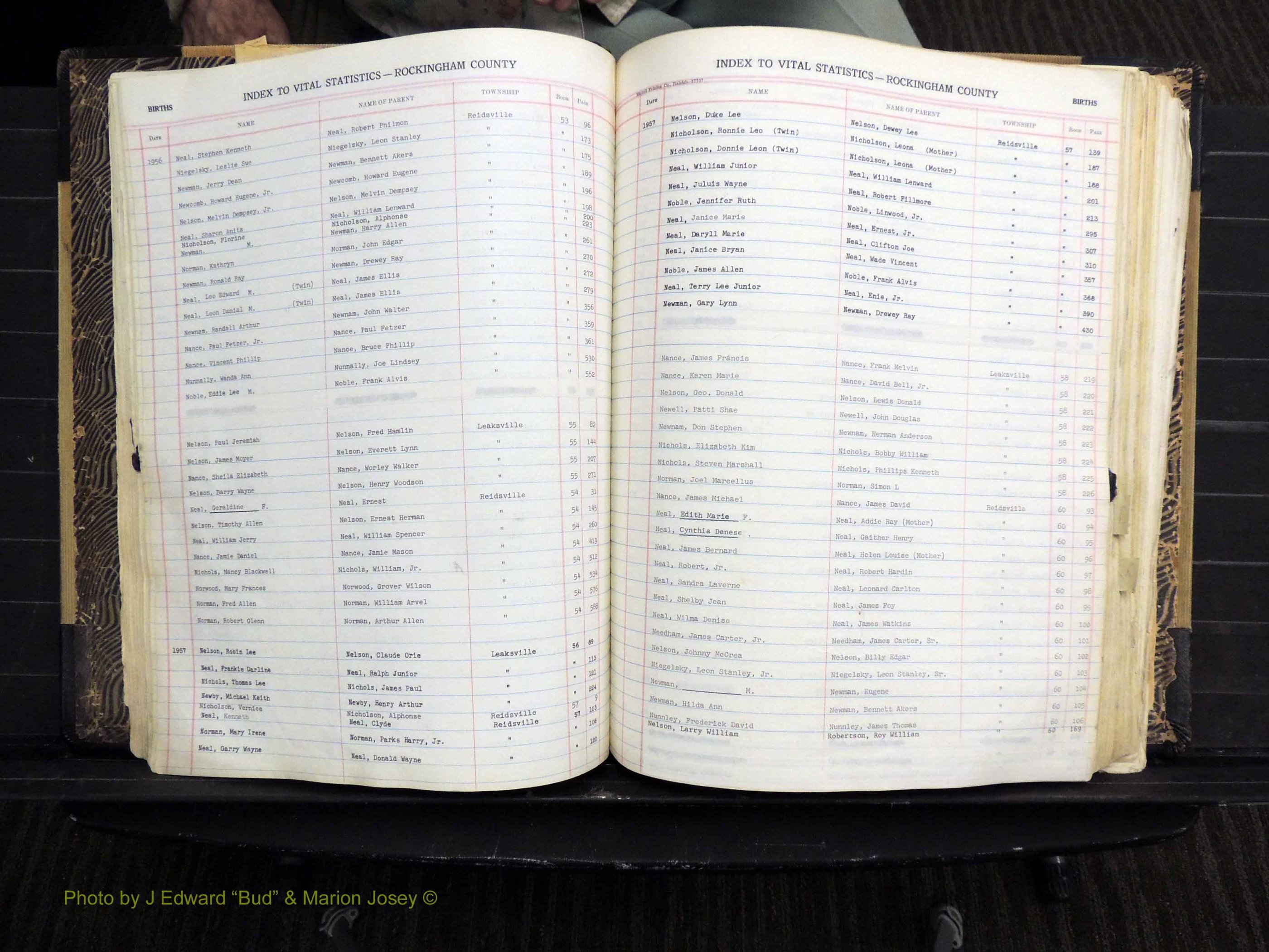 Rockingham Co, NC, Births, Mc-Z, 1949-1967 (151).JPG