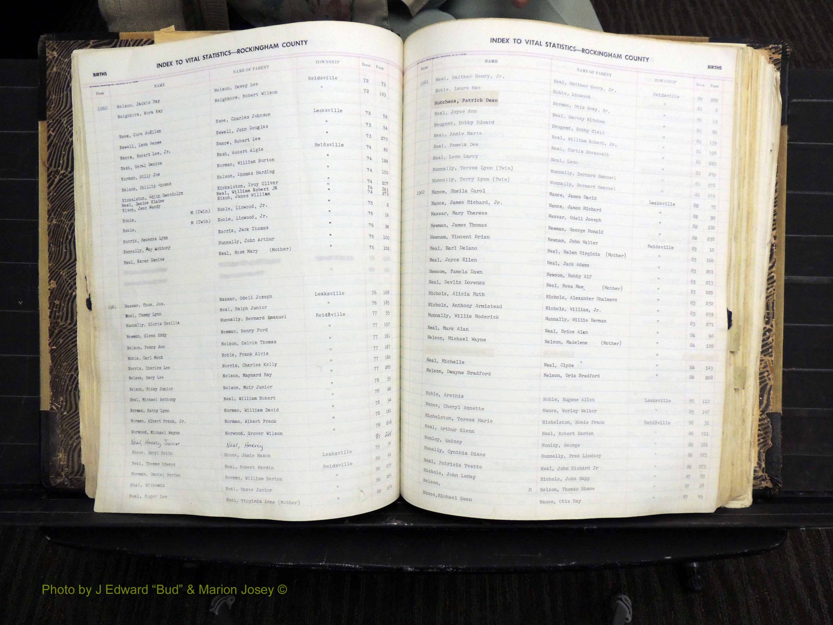 Rockingham Co, NC, Births, Mc-Z, 1949-1967 (153).JPG