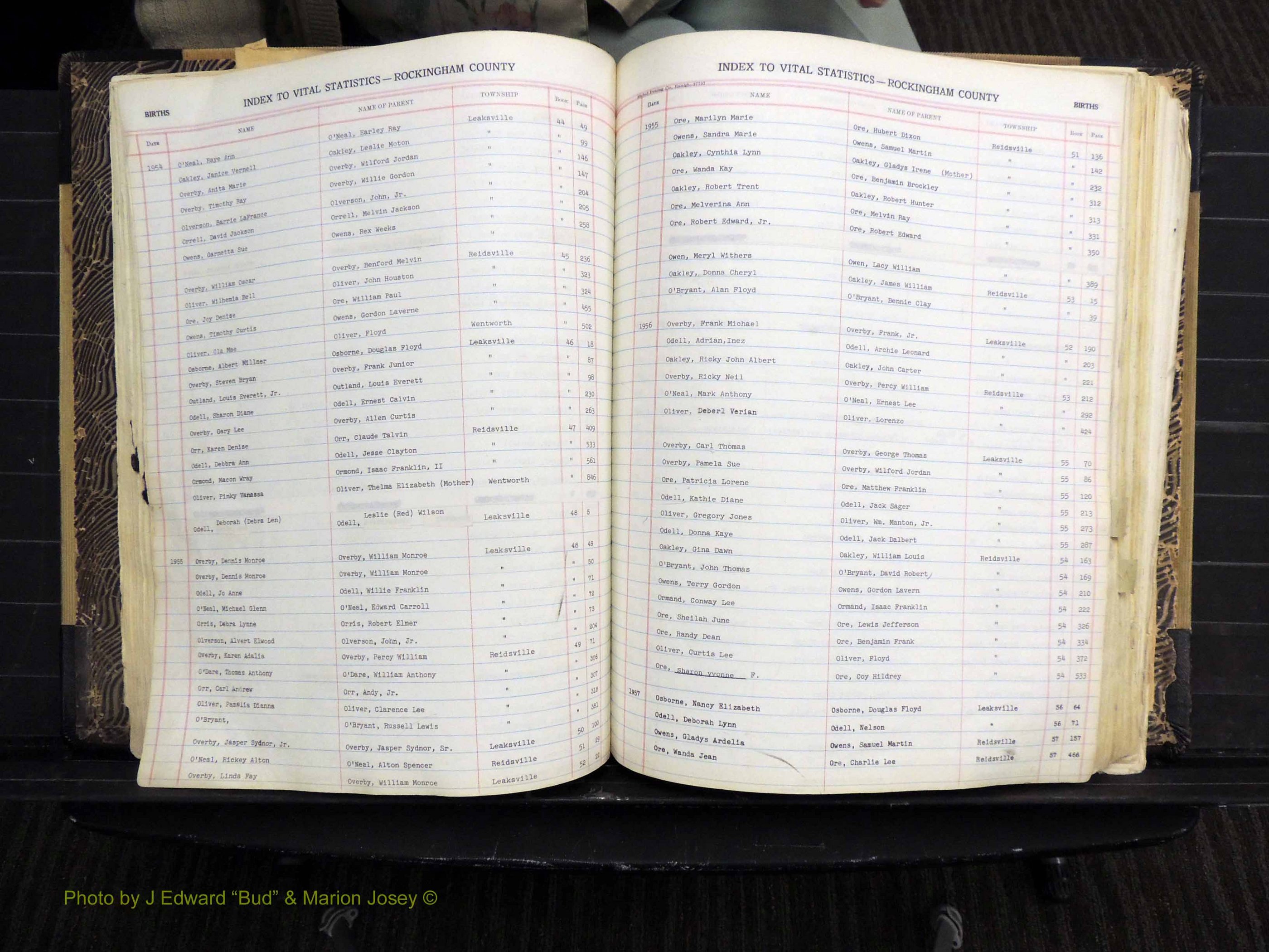 Rockingham Co, NC, Births, Mc-Z, 1949-1967 (159).JPG