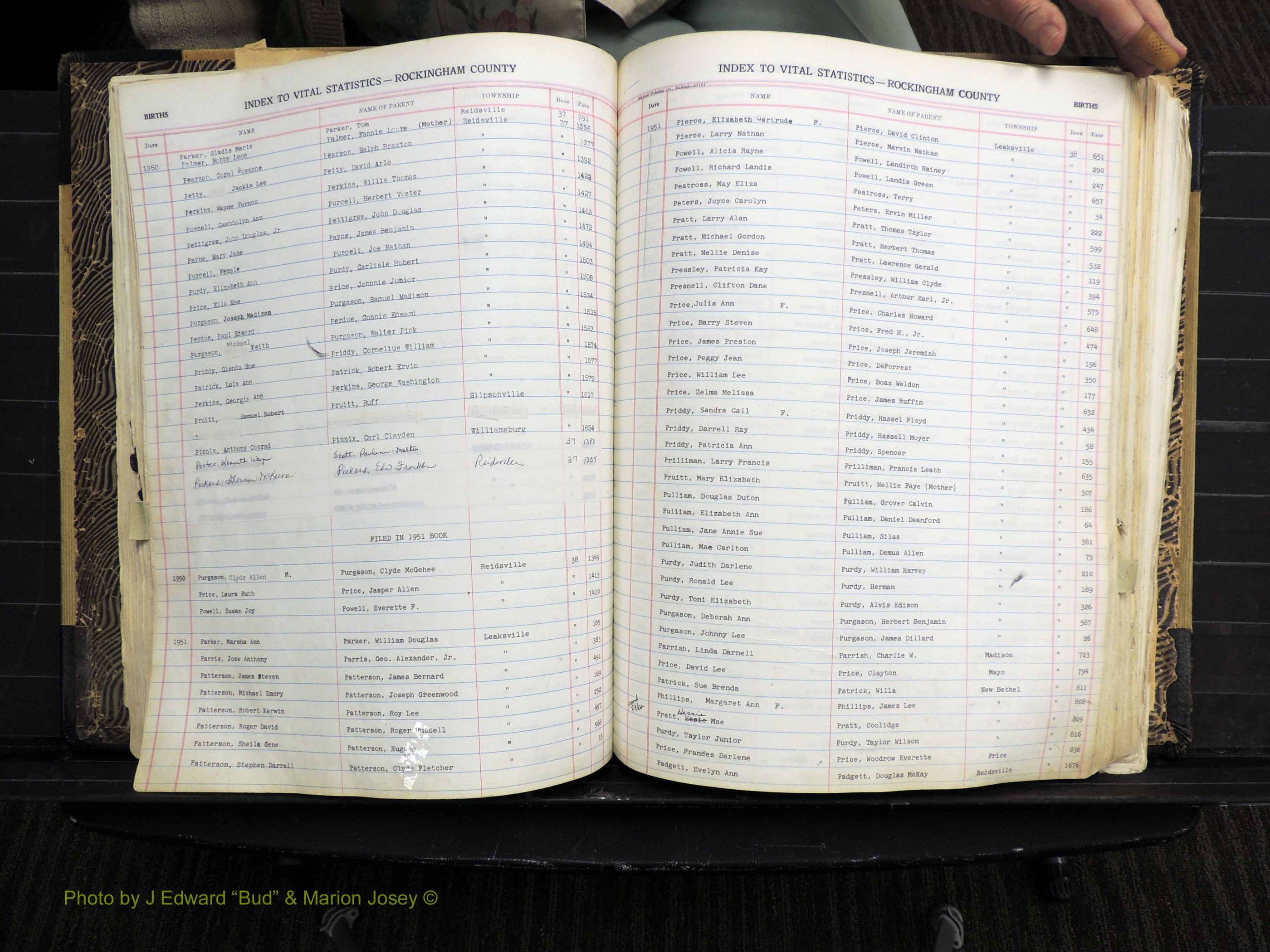 Rockingham Co, NC, Births, Mc-Z, 1949-1967 (166).JPG