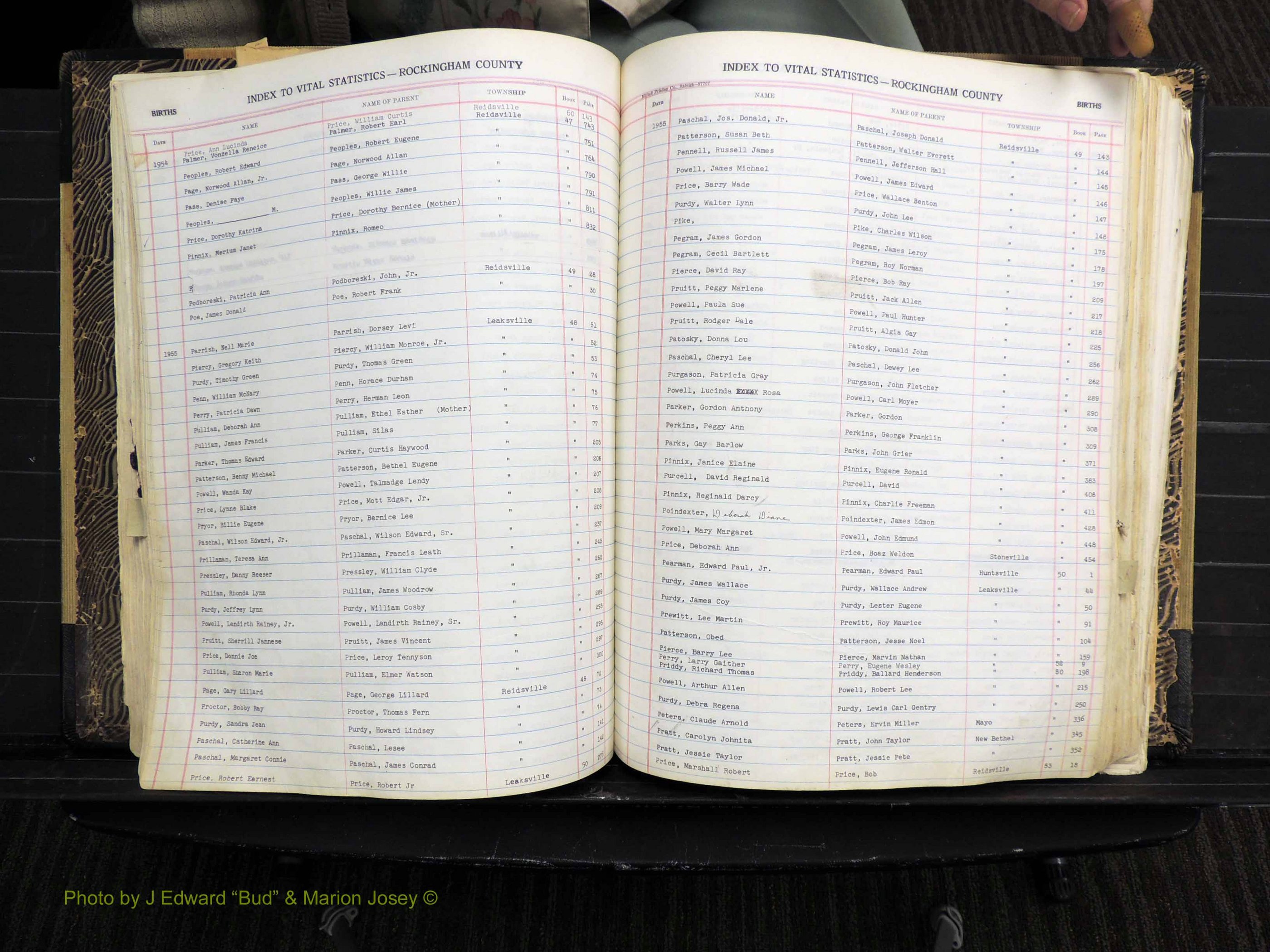 Rockingham Co, NC, Births, Mc-Z, 1949-1967 (172).JPG