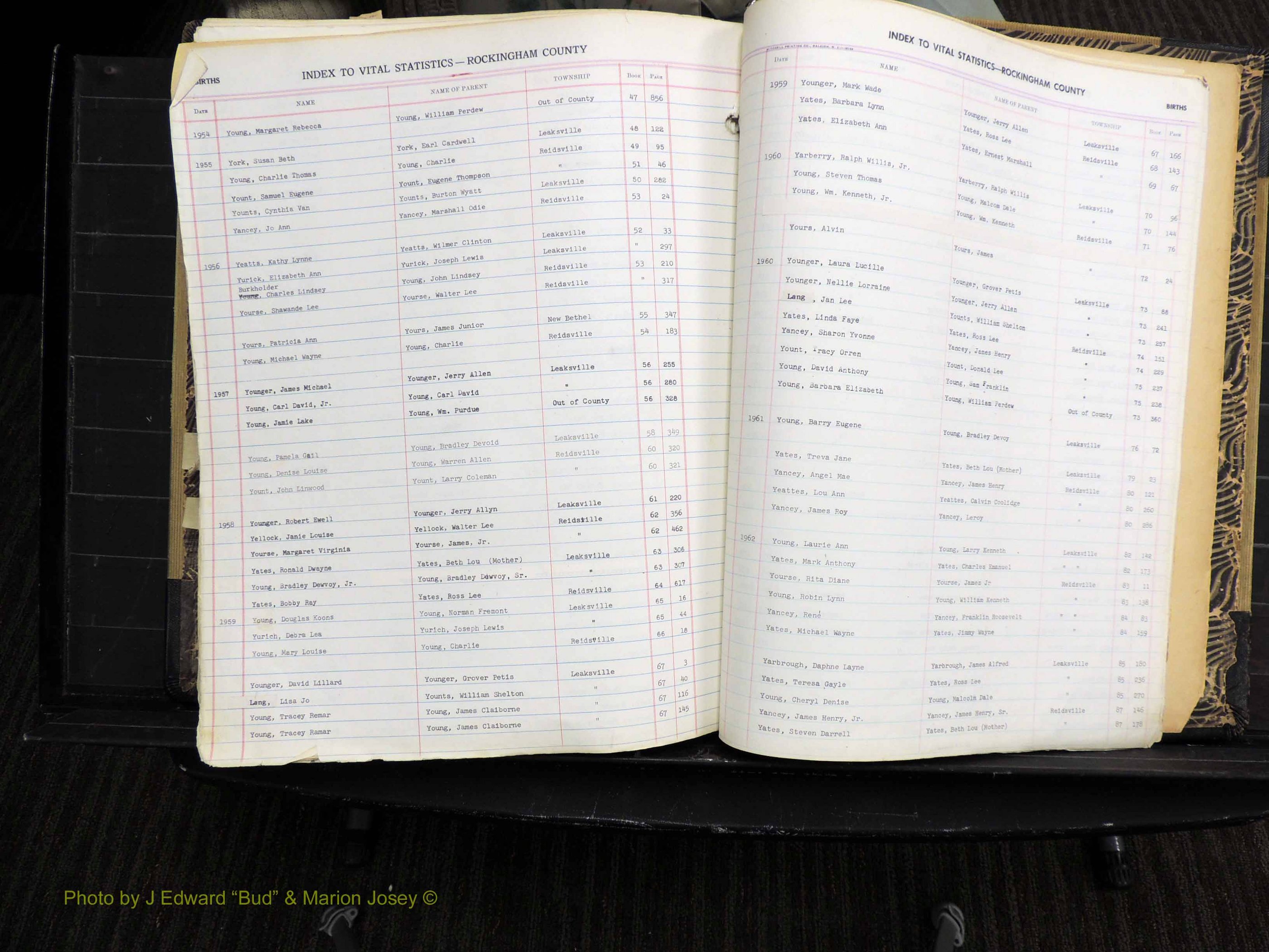 Rockingham Co, NC, Births, Mc-Z, 1949-1967 (328).JPG