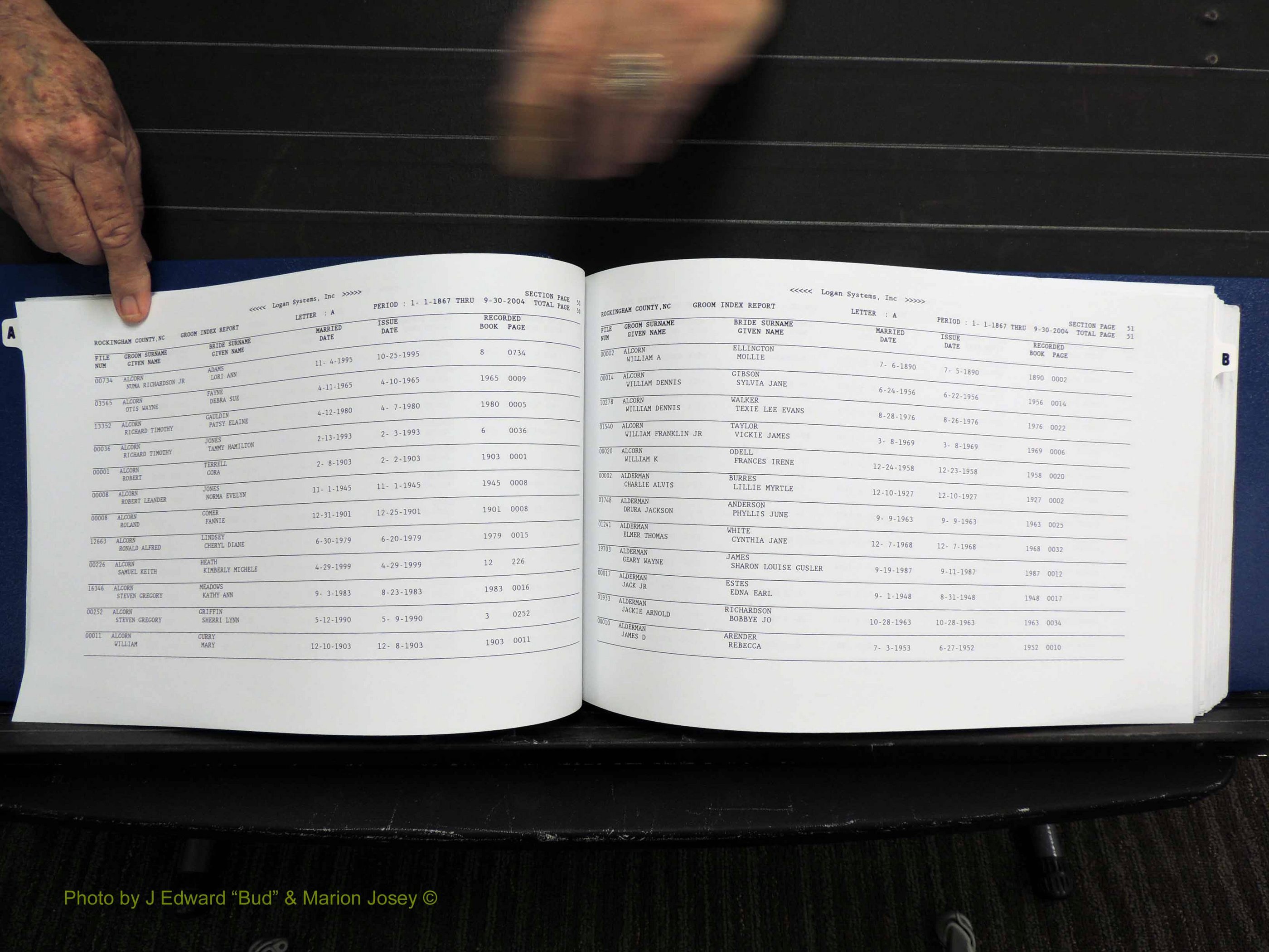 Rockingham Co, NC, Marriages, Male, A-B, 1867-2004 (126).JPG