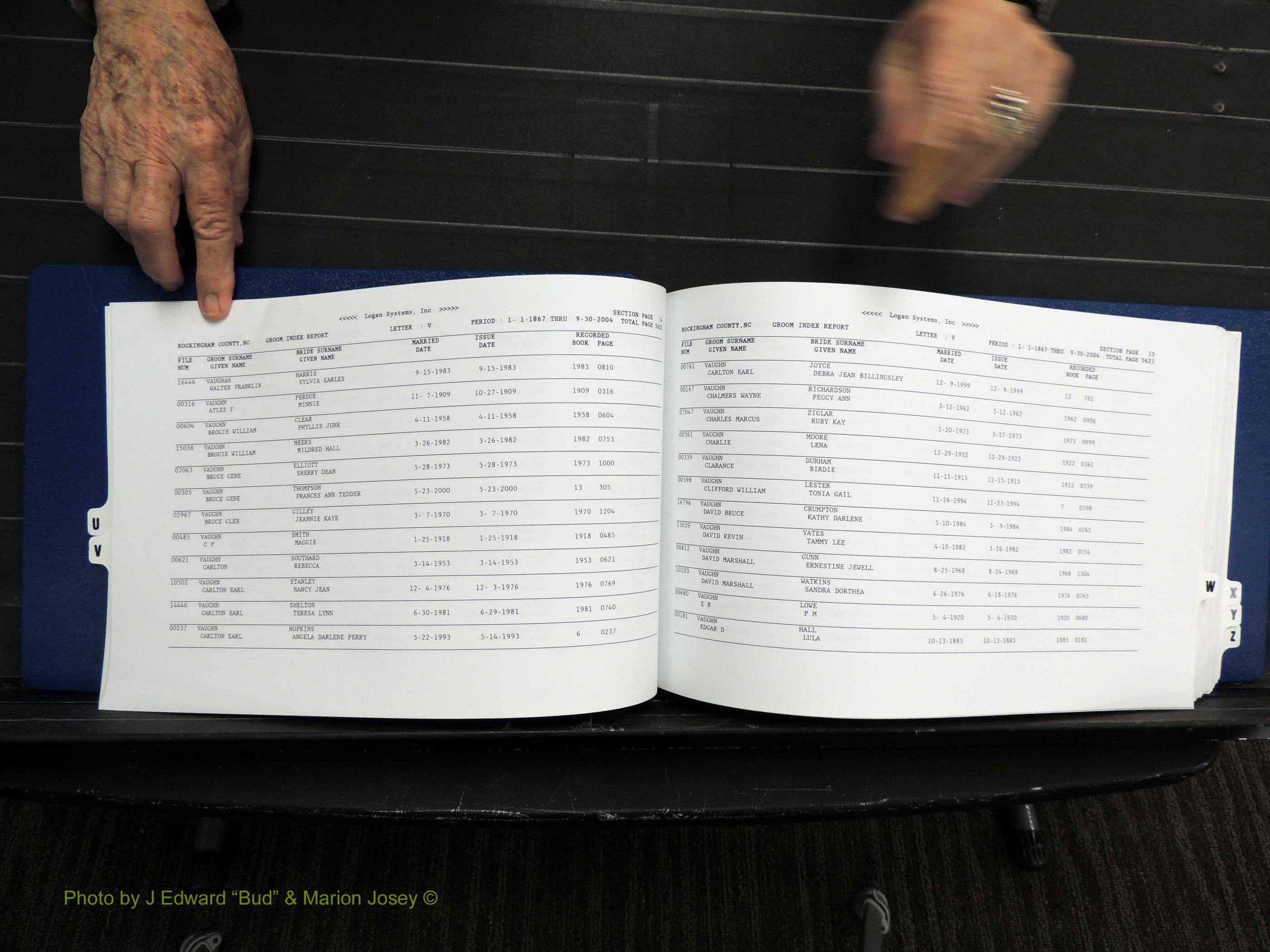 Rockingham Co, NC, Marriages, Male, U-Z, 1867-2004 (114).JPG