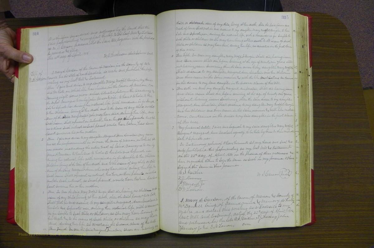 Rutherforf Co, NC, Will Book G (180).JPG