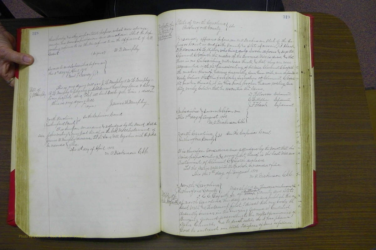 Rutherforf Co, NC, Will Book G (182).JPG