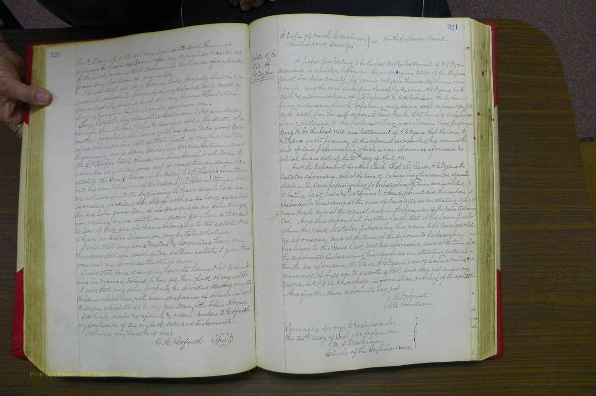 Rutherforf Co, NC, Will Book G (183).JPG