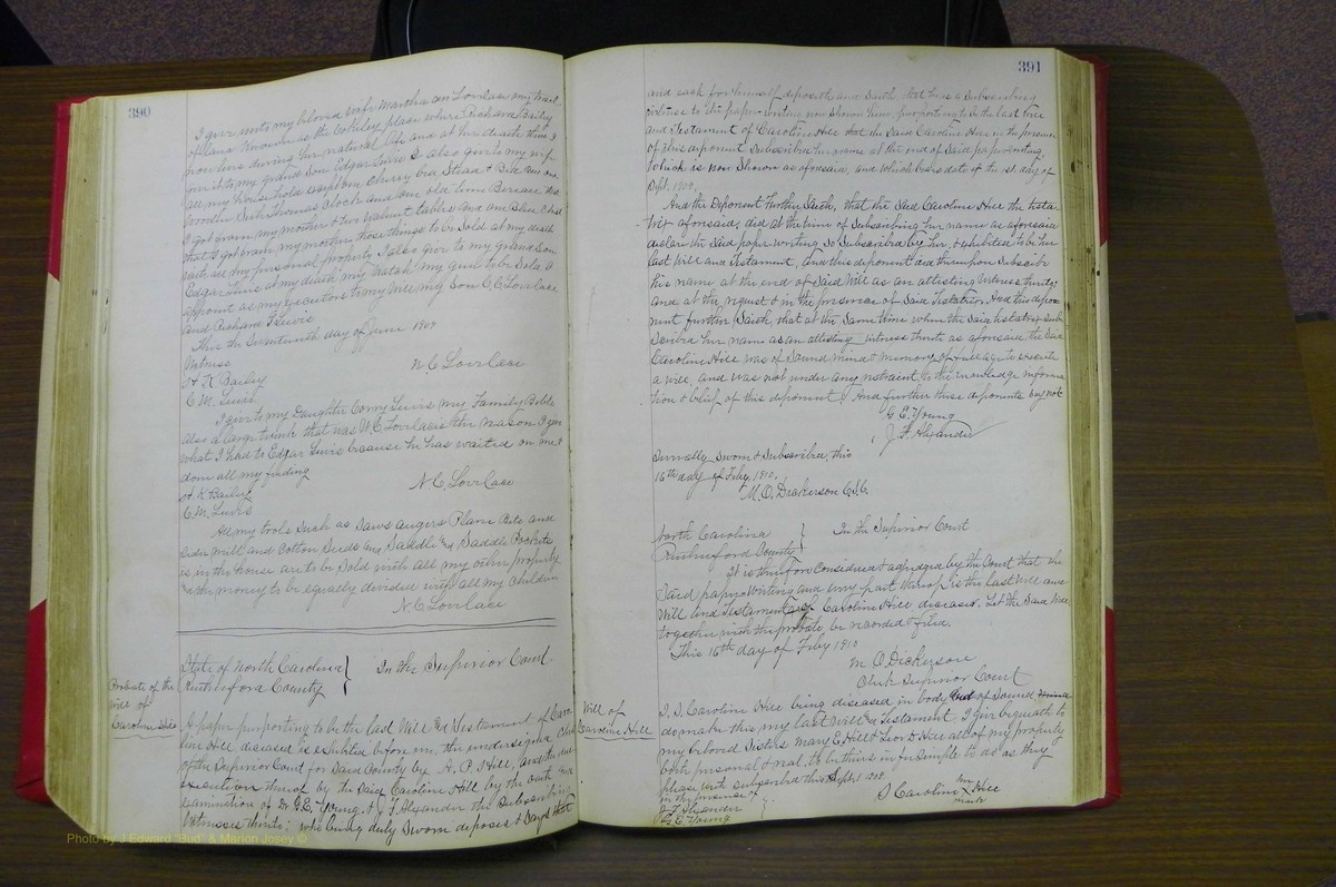 Rutherforf Co, NC, Will Book G (218).JPG