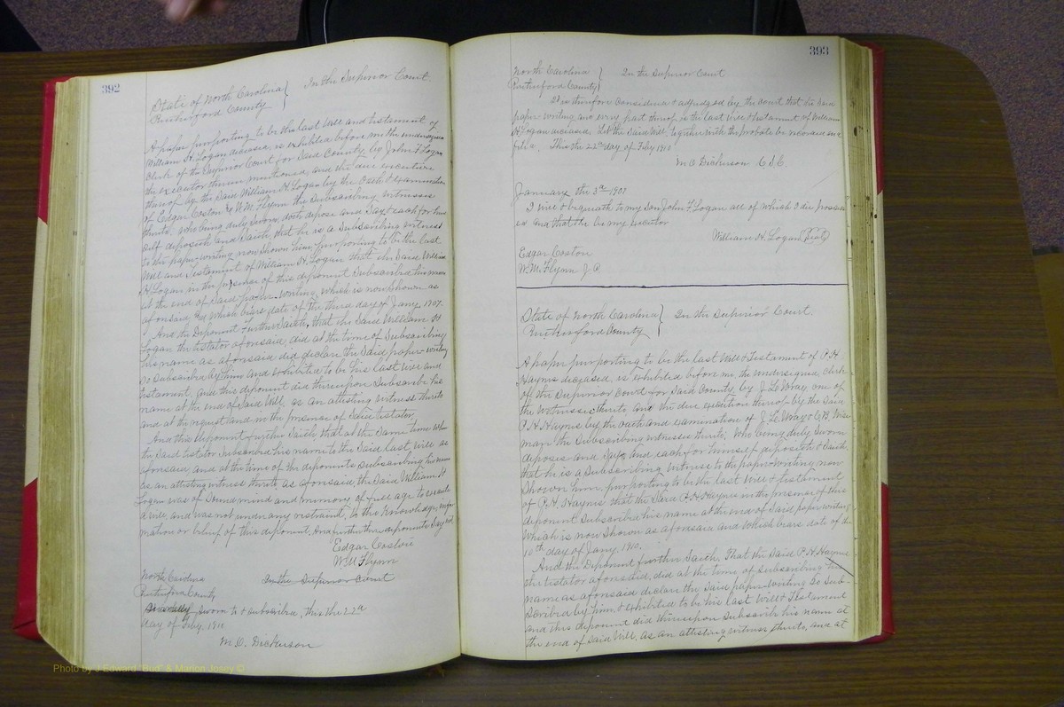 Rutherforf Co, NC, Will Book G (219).JPG