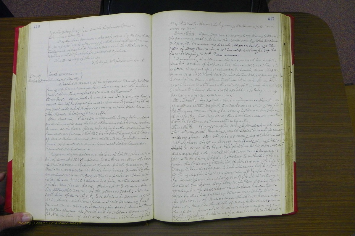 Rutherforf Co, NC, Will Book G (231).JPG
