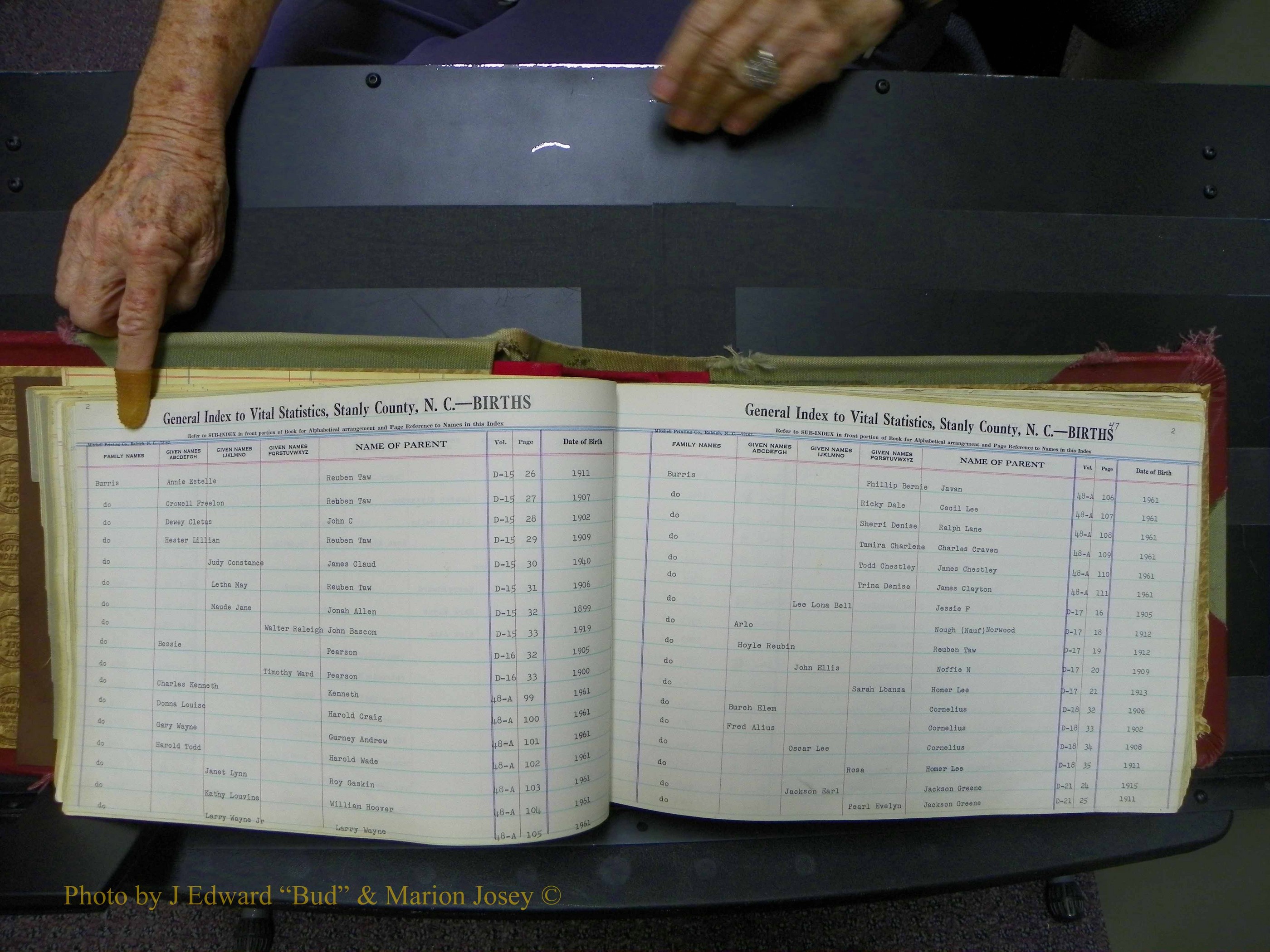 Stanley Co, NC Births, B1, 1913-1969 (47).JPG