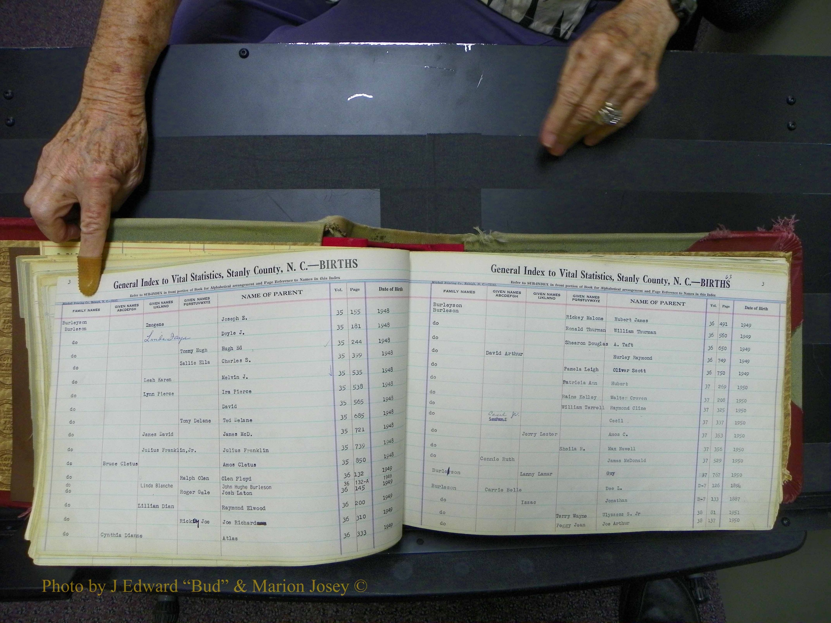 Stanley Co, NC Births, B1, 1913-1969 (63).JPG