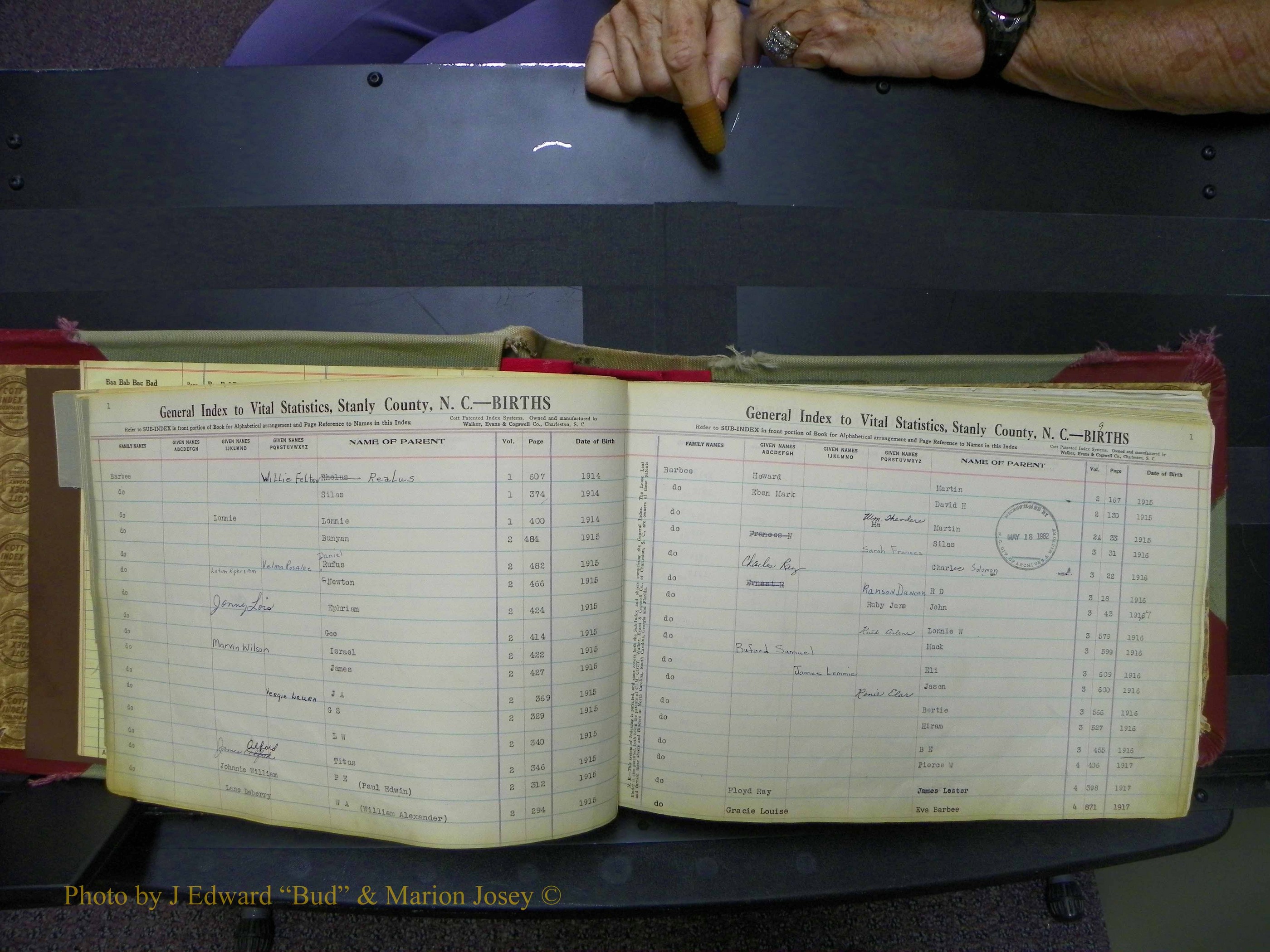 Stanley Co, NC Births, B1, 1913-1969 (9).JPG