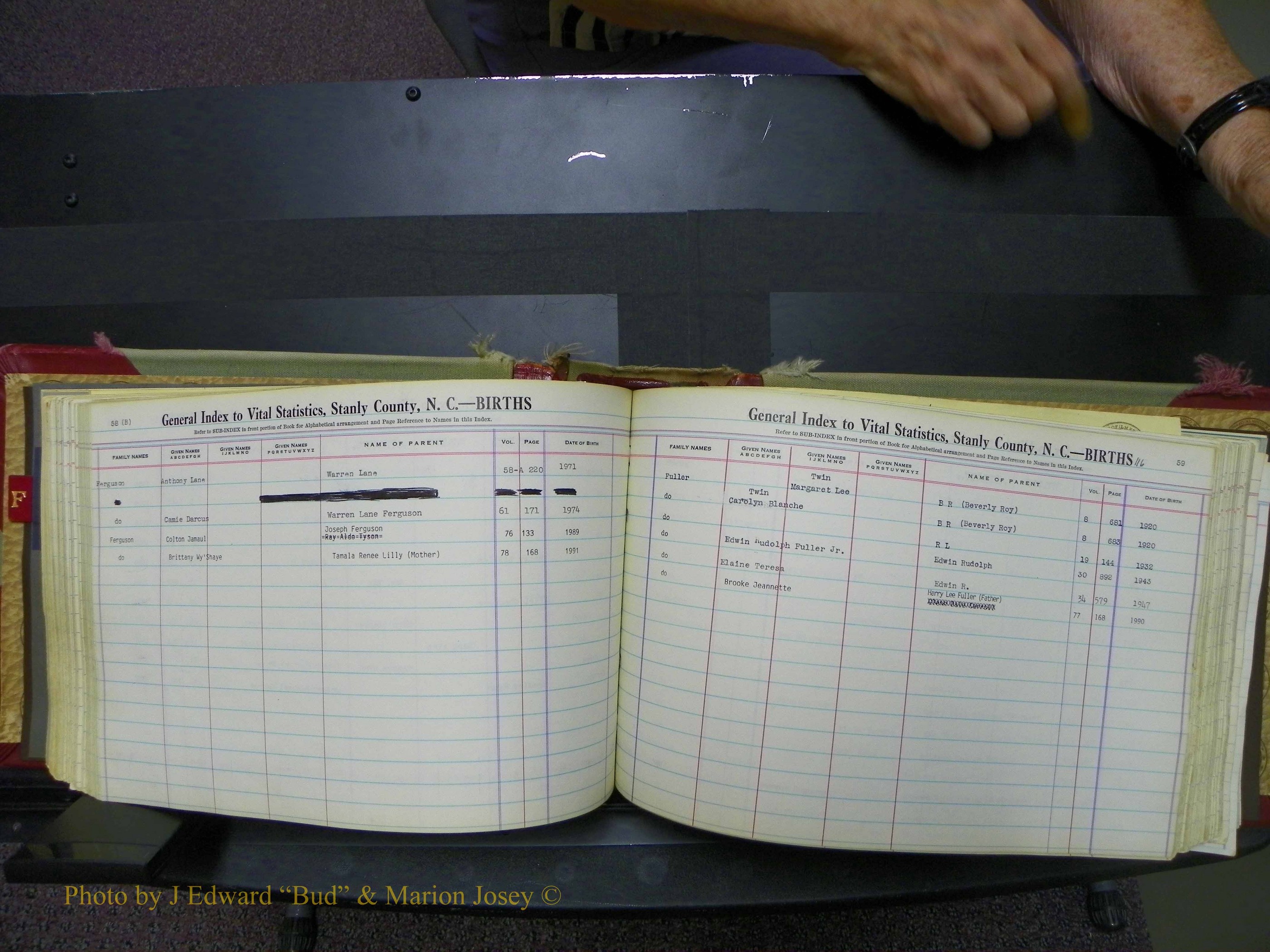Stanley Co, NC Births, F-G, 1913-1994 (117).JPG