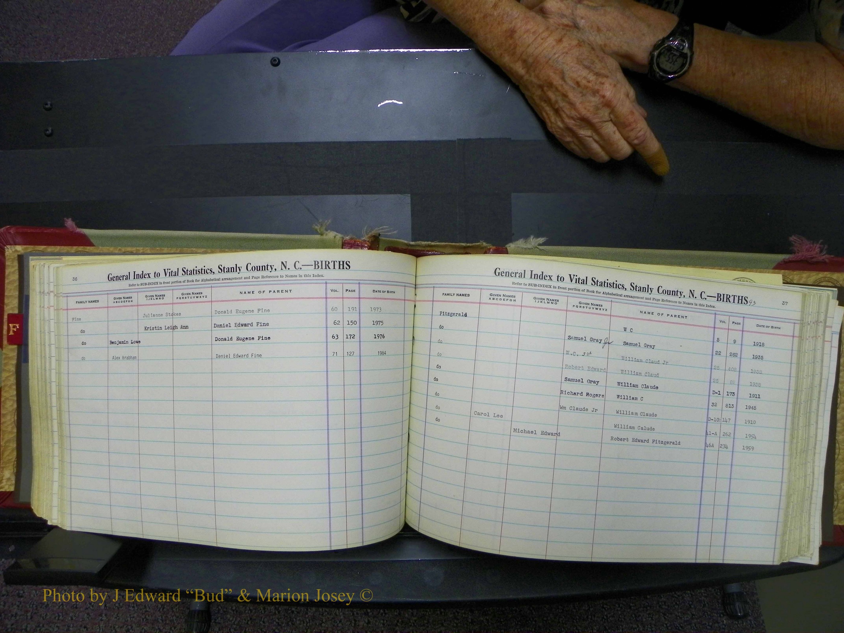 Stanley Co, NC Births, F-G, 1913-1994 (94).JPG