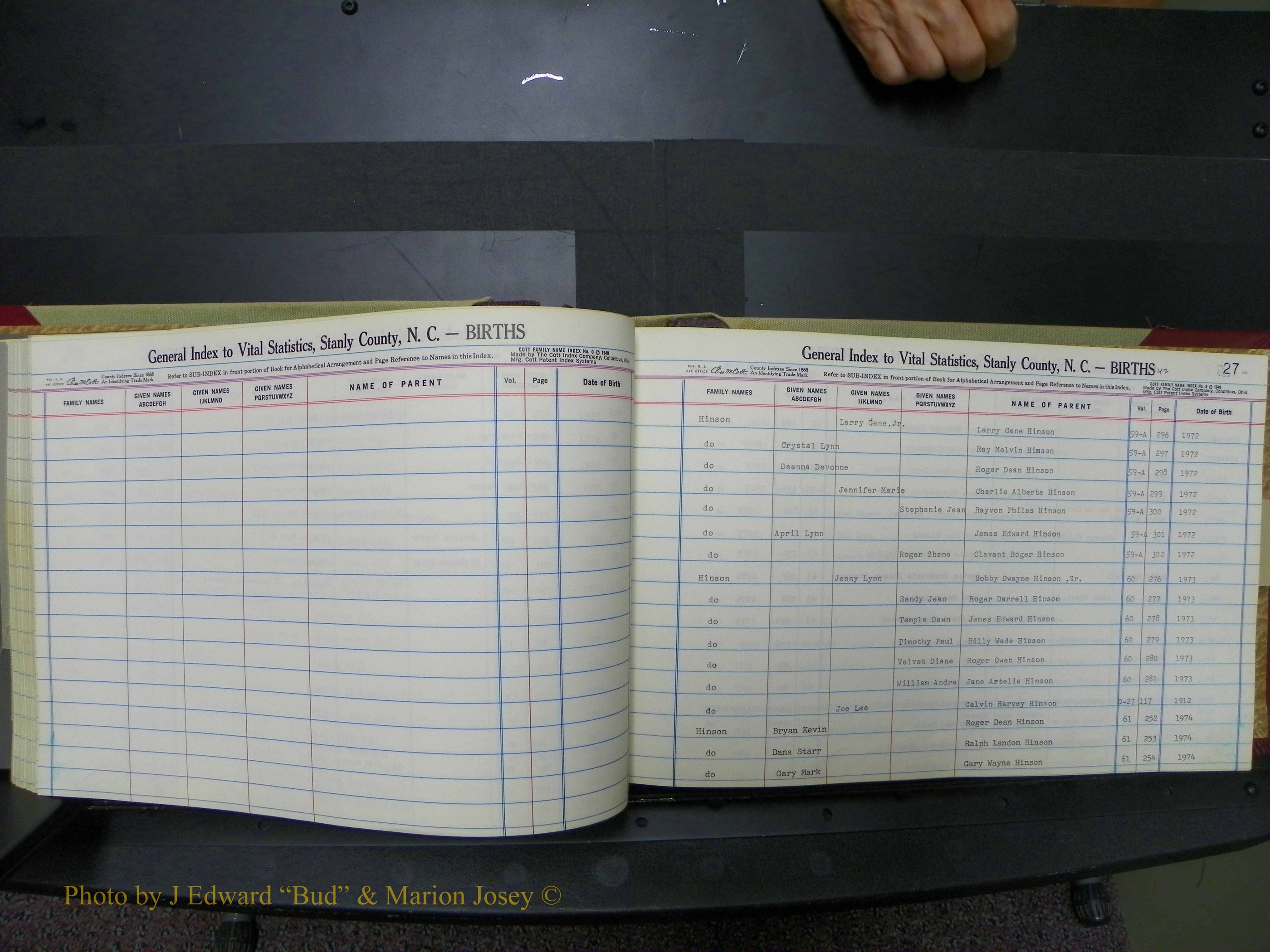 Stanley Co, NC Births, H2, 1972-1994 (47).JPG