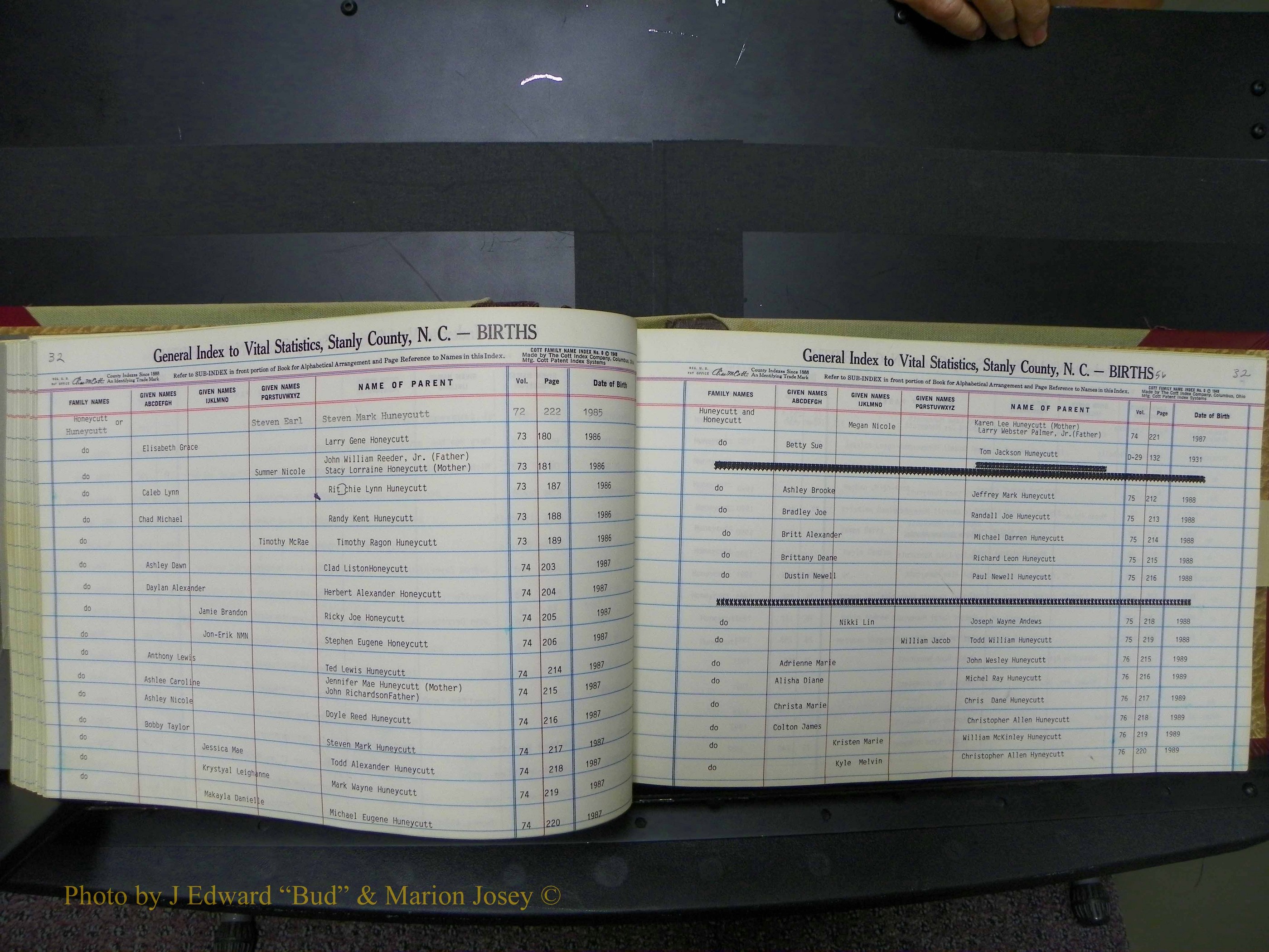 Stanley Co, NC Births, H2, 1972-1994 (61).JPG